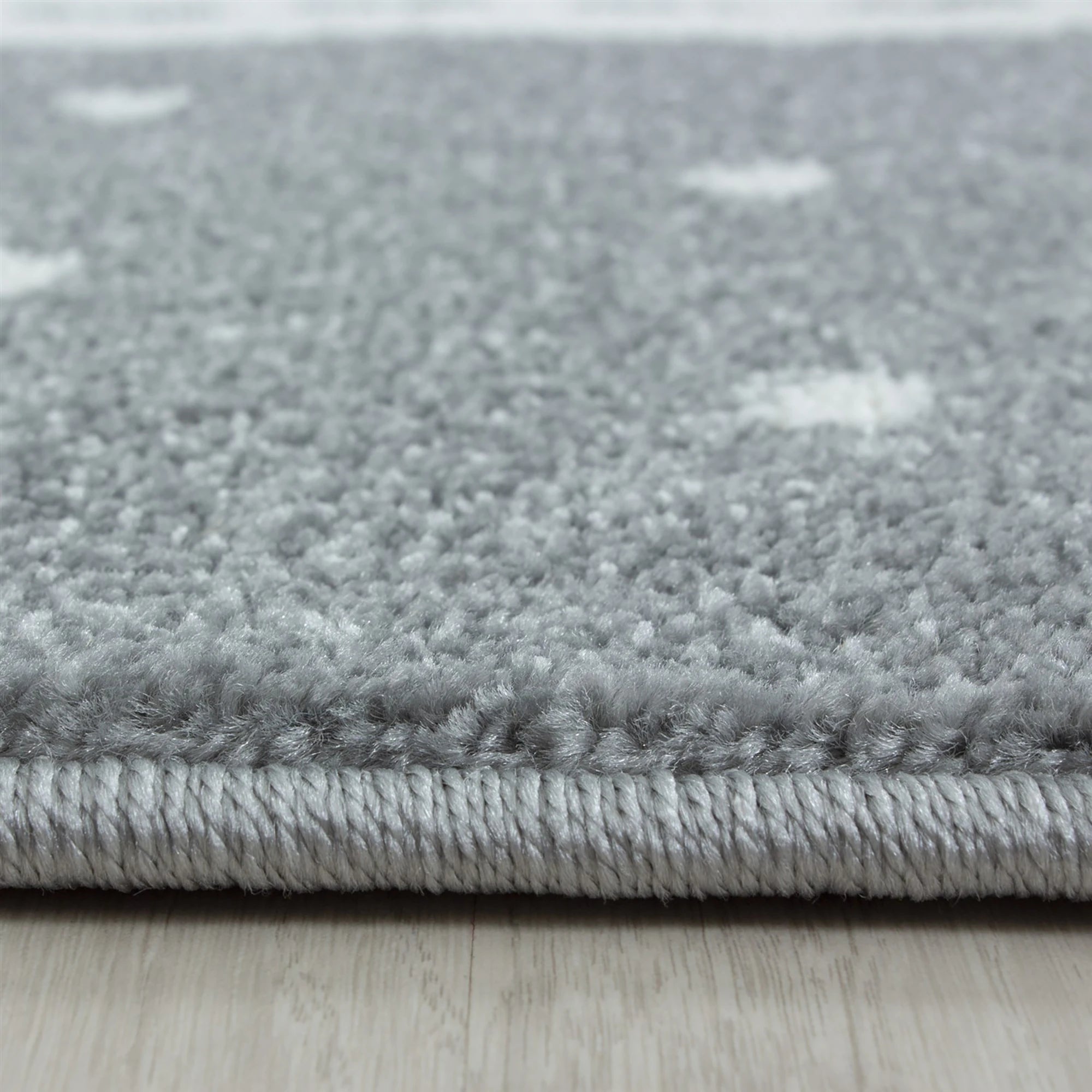 Elegant Flamingo Star Border Kids  Rug | Pink