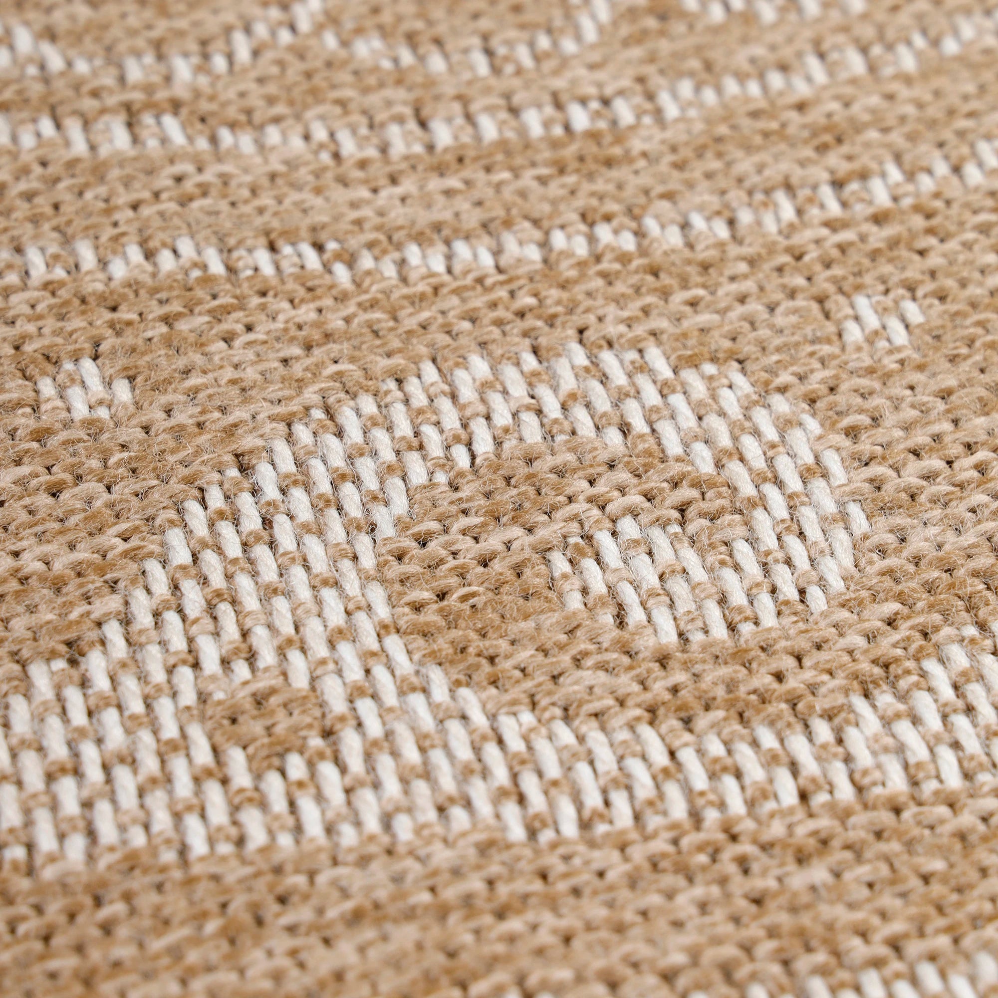 Vintage Jute Chic Round Rug | Beige