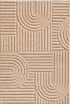 Modern Boho Rug | Rose Scandinavian Design Pink