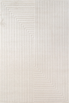 Scandinavian Design Geometric Rug | Cream Cream