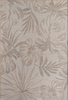 Tropischer Teppich Beige