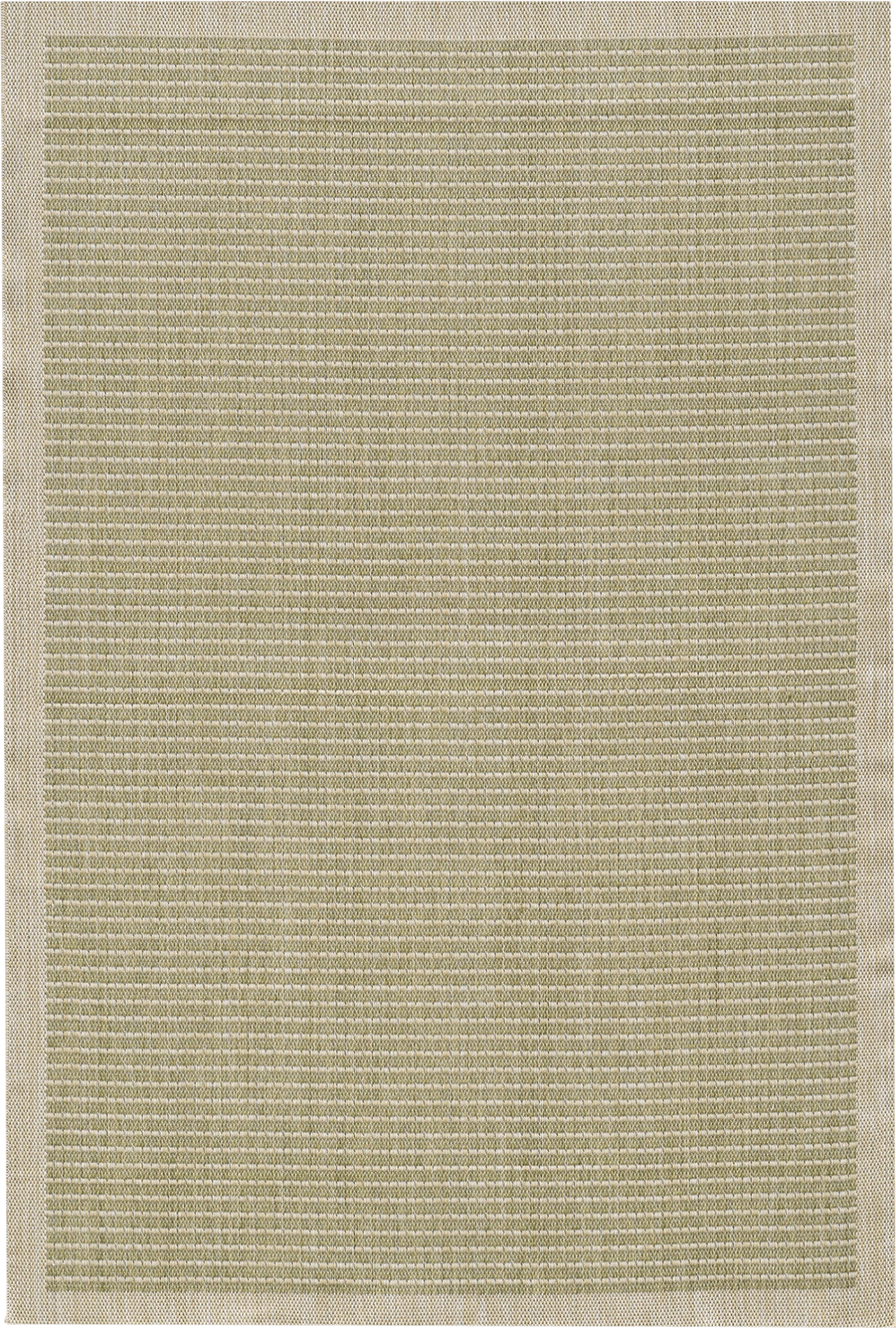 Flatweave Minimalist Woven Area Rug | Green