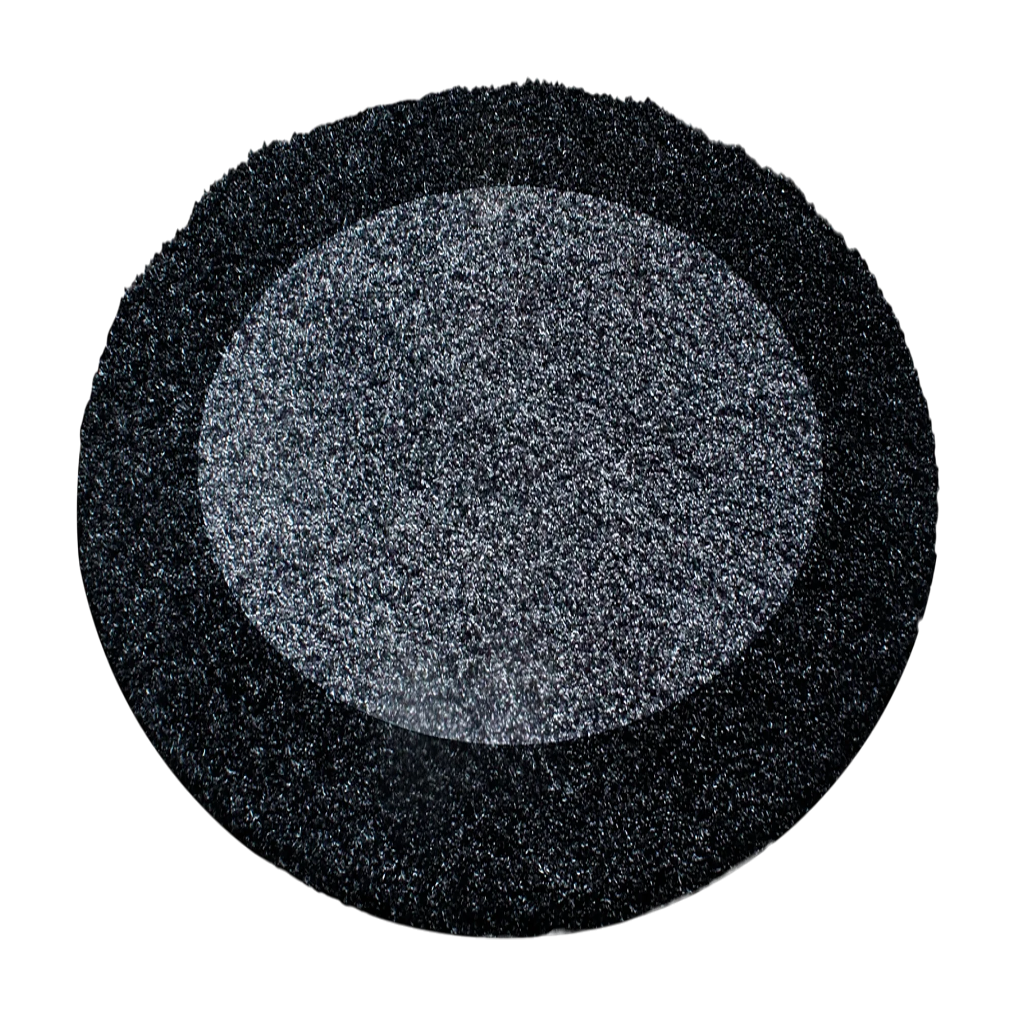 Bordered Elegant Area Rug Modern | Anthracite