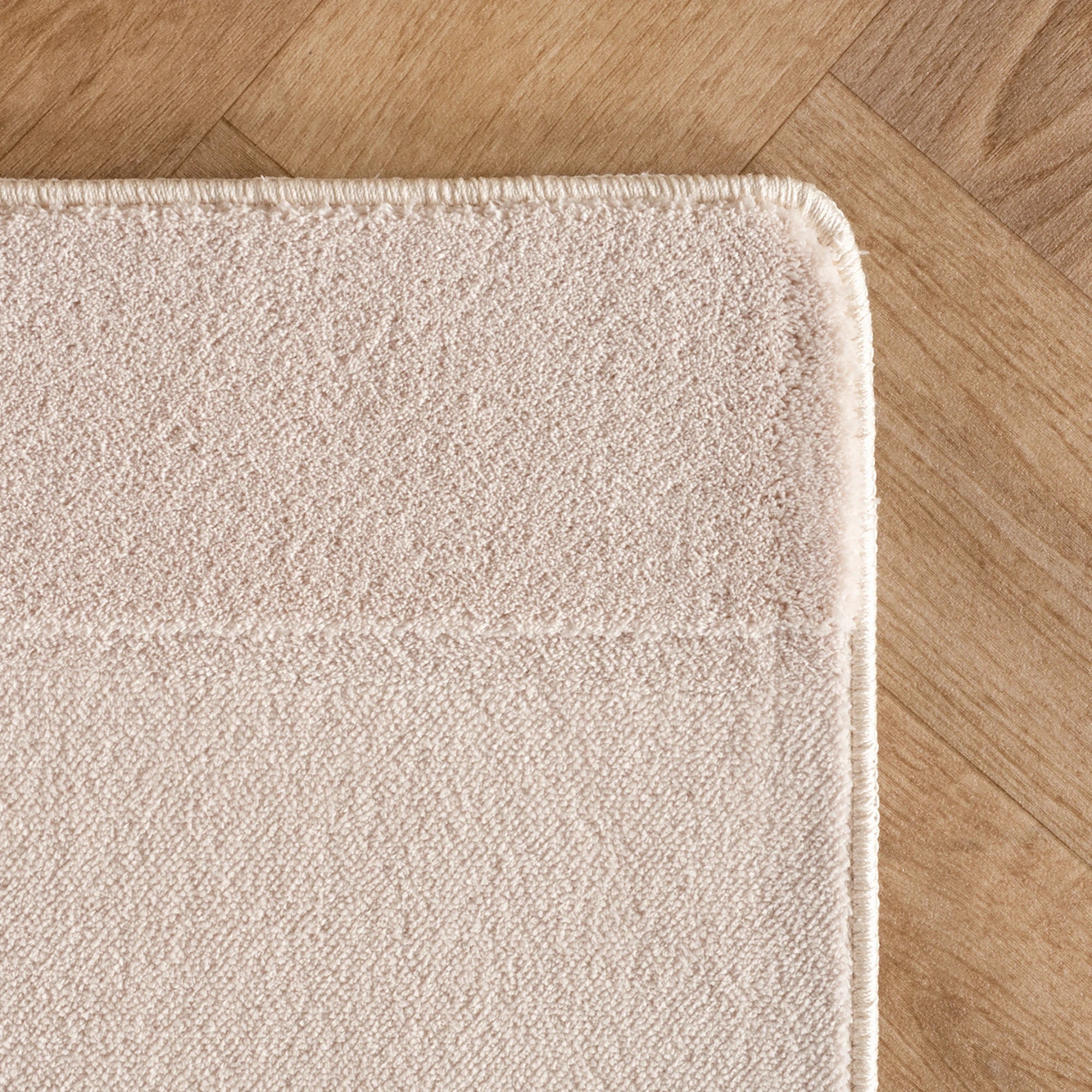 Minimalist Line Art Geometric Rug | Cream