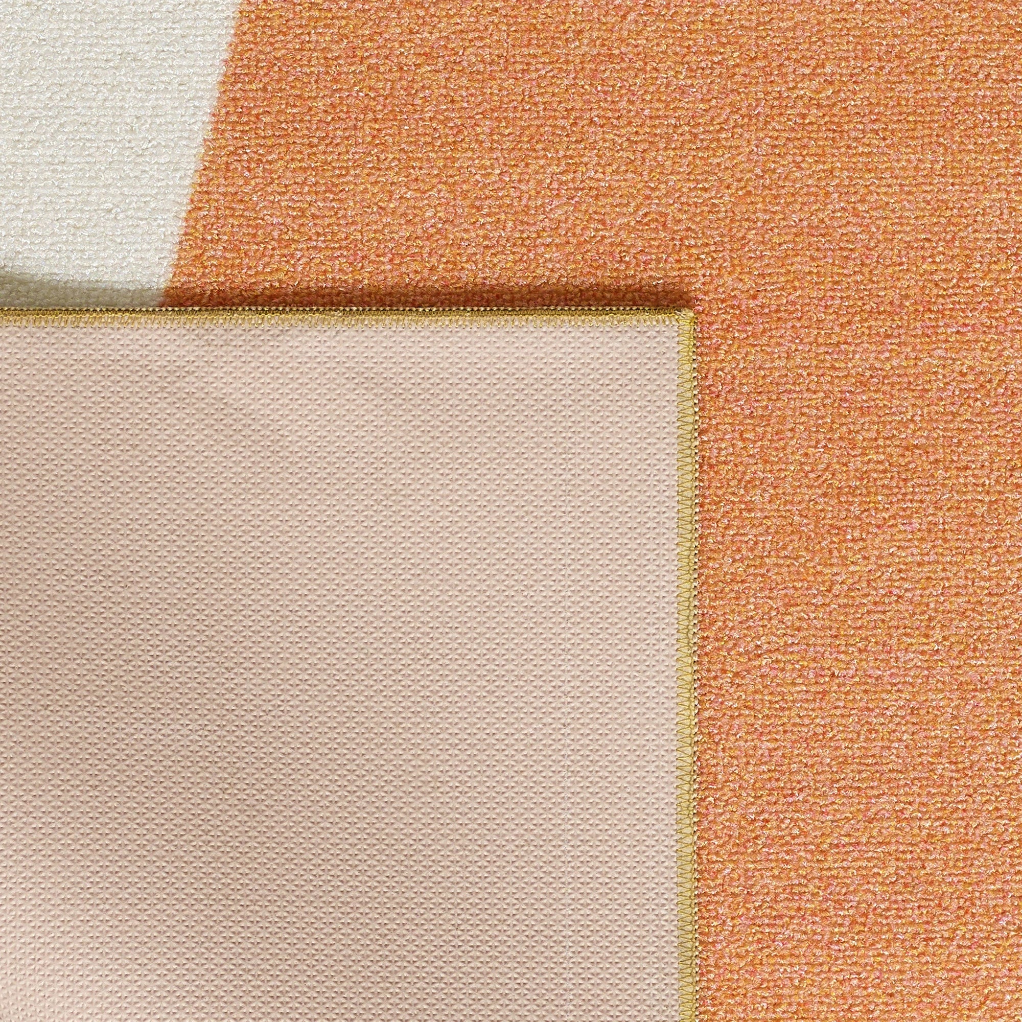 Retro Sun Ray Stripe Pattern Kids Room Rug | Multi