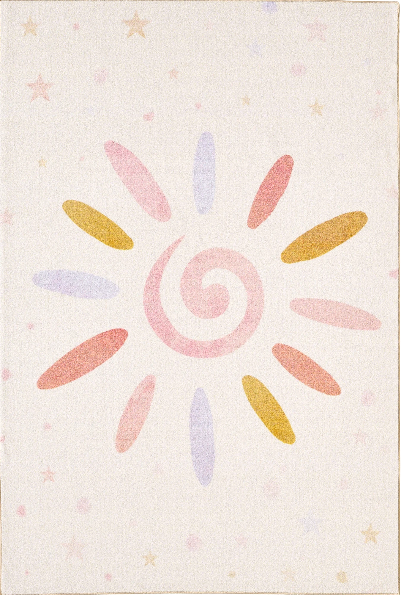 Floraler Sun Bloom Teppich