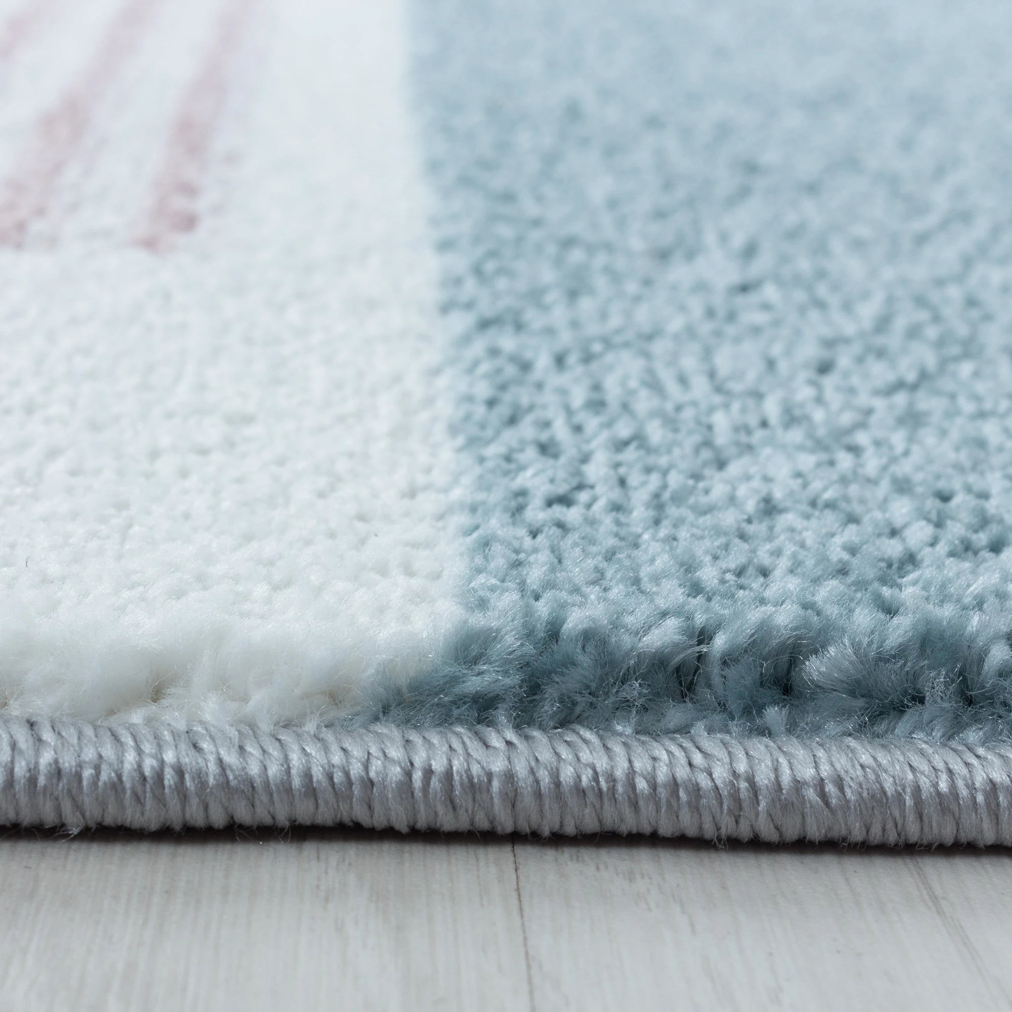 Friendly Animal Friends Grid Kids Rug | Multi