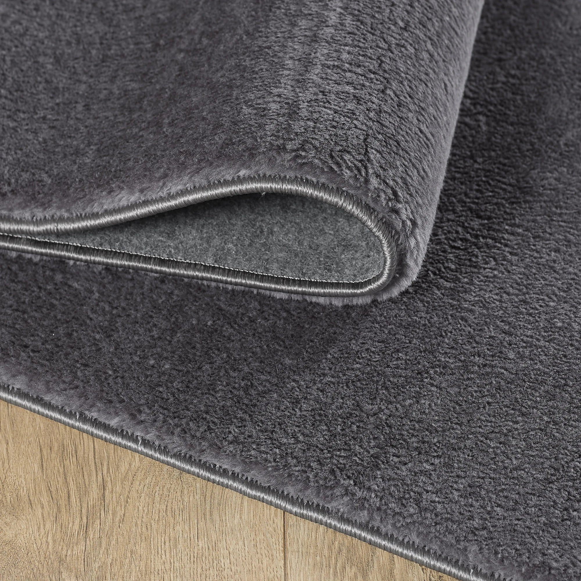 Plain Gray Premium Neutral Rug