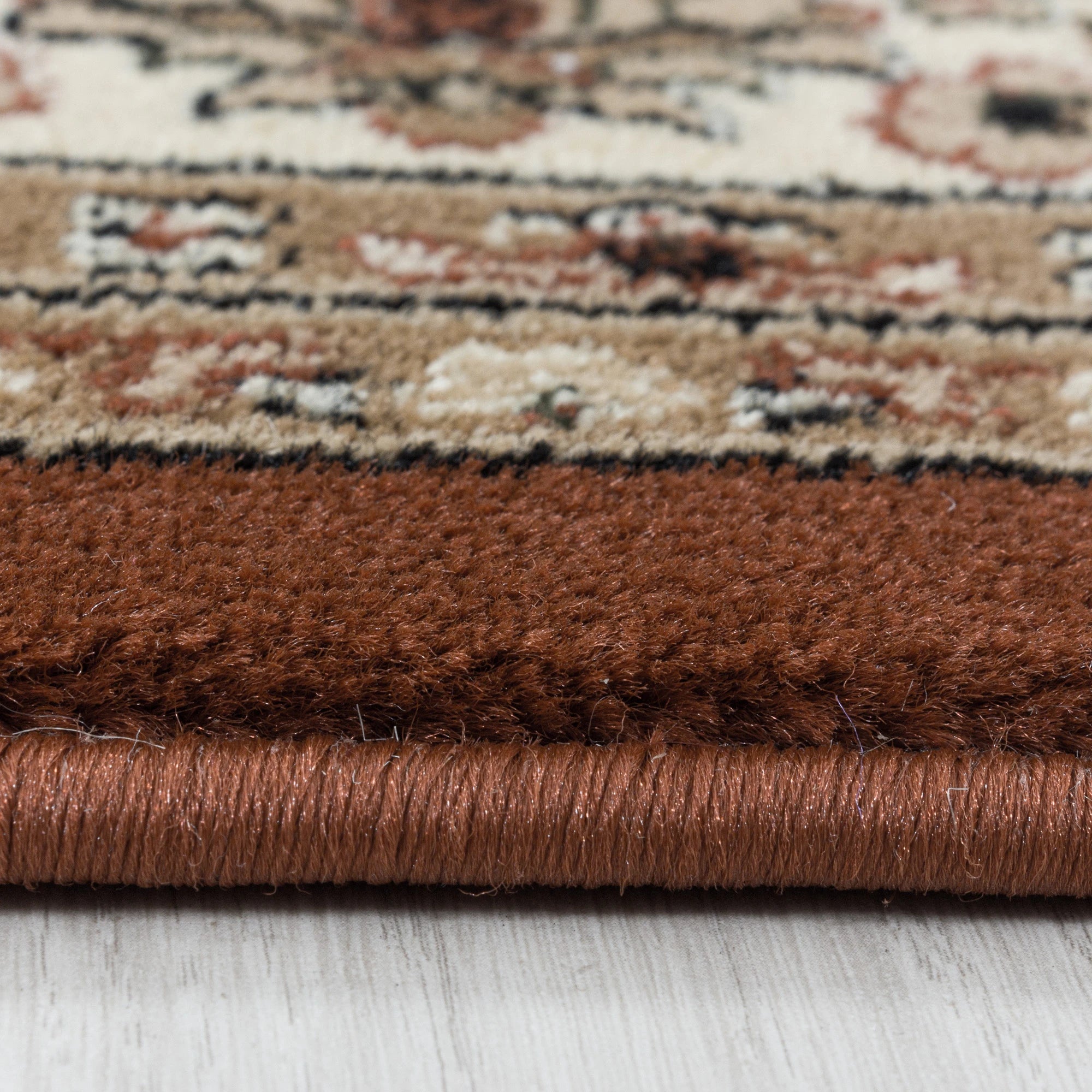 Classic Oriental Style Bordered Rug | Terra