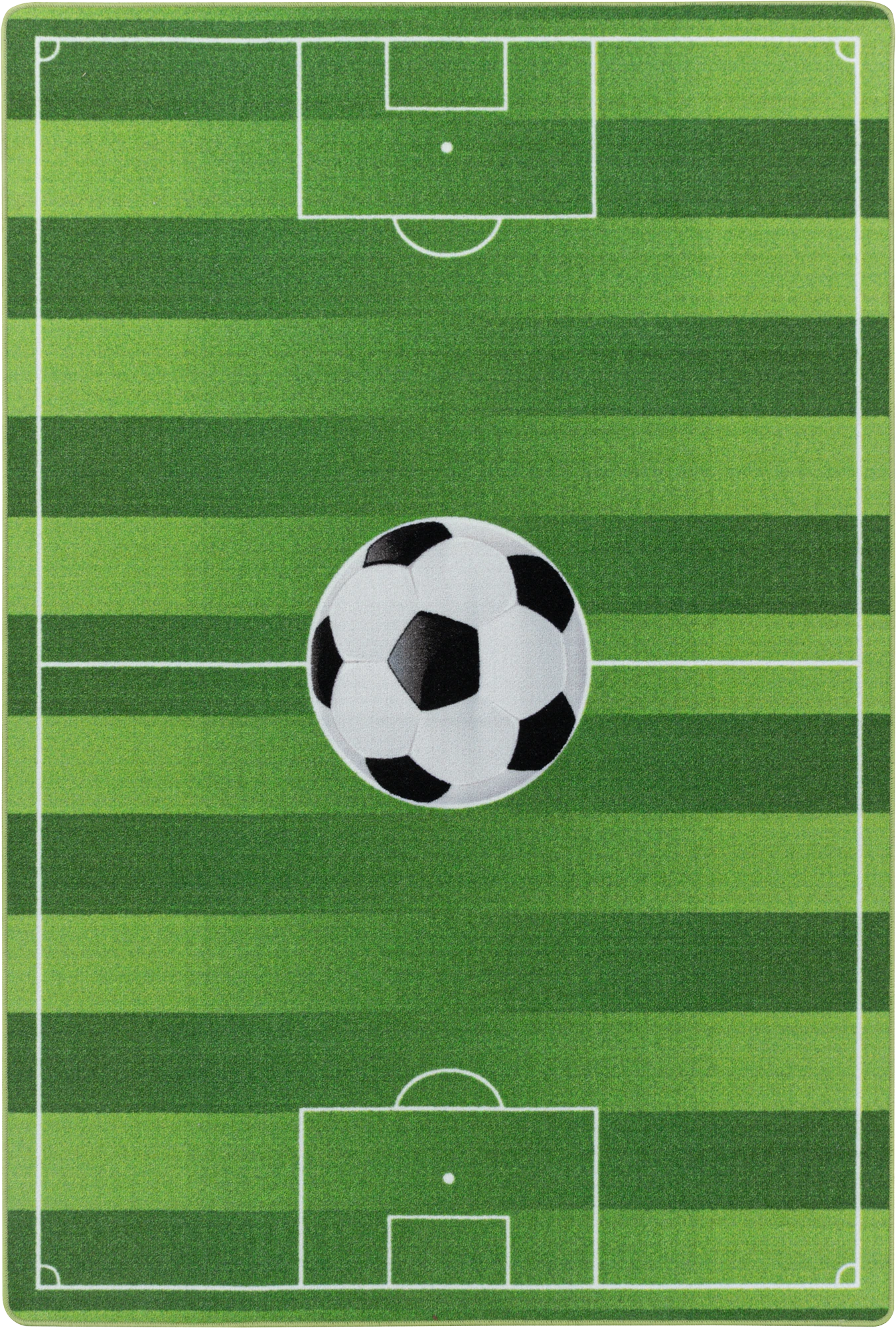 Fußballfeld-Teppich