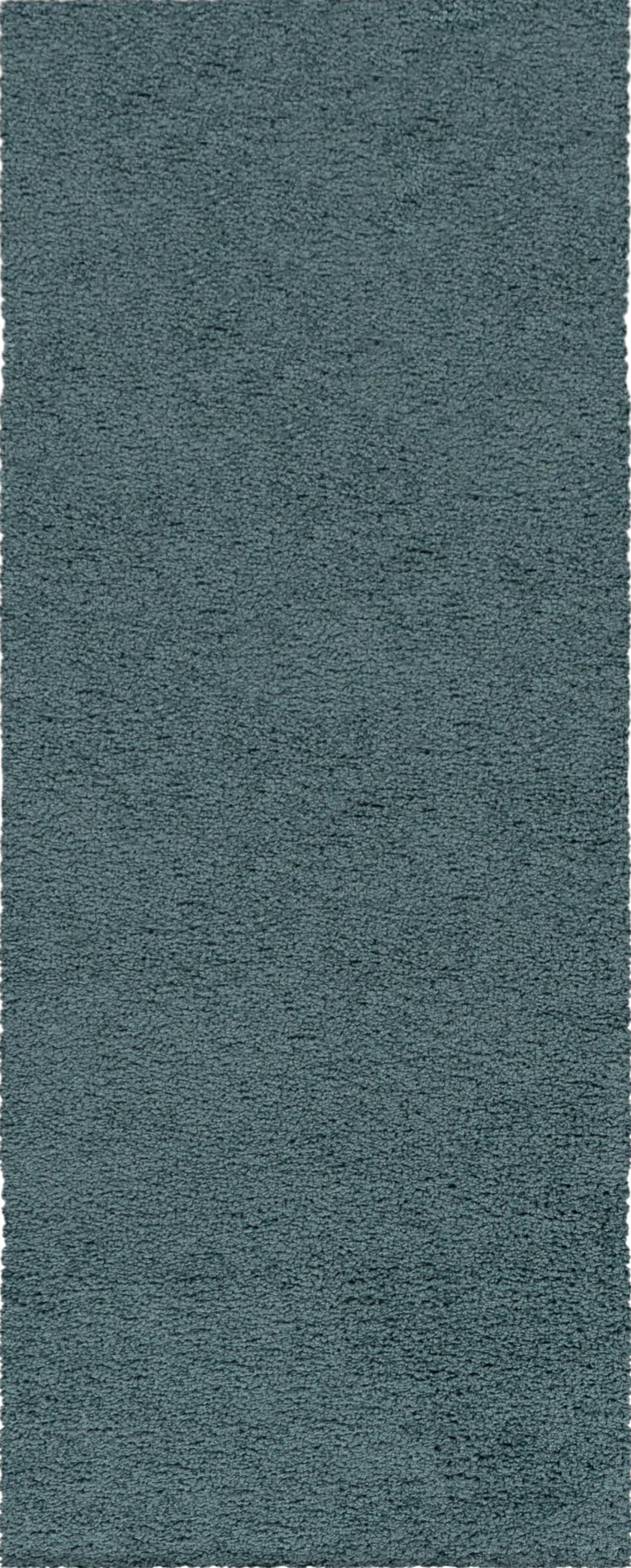 Turquoise Plush High Pile Shag Rug