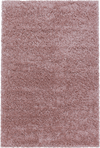 Pink Plush High Pile Shag Rug Pink