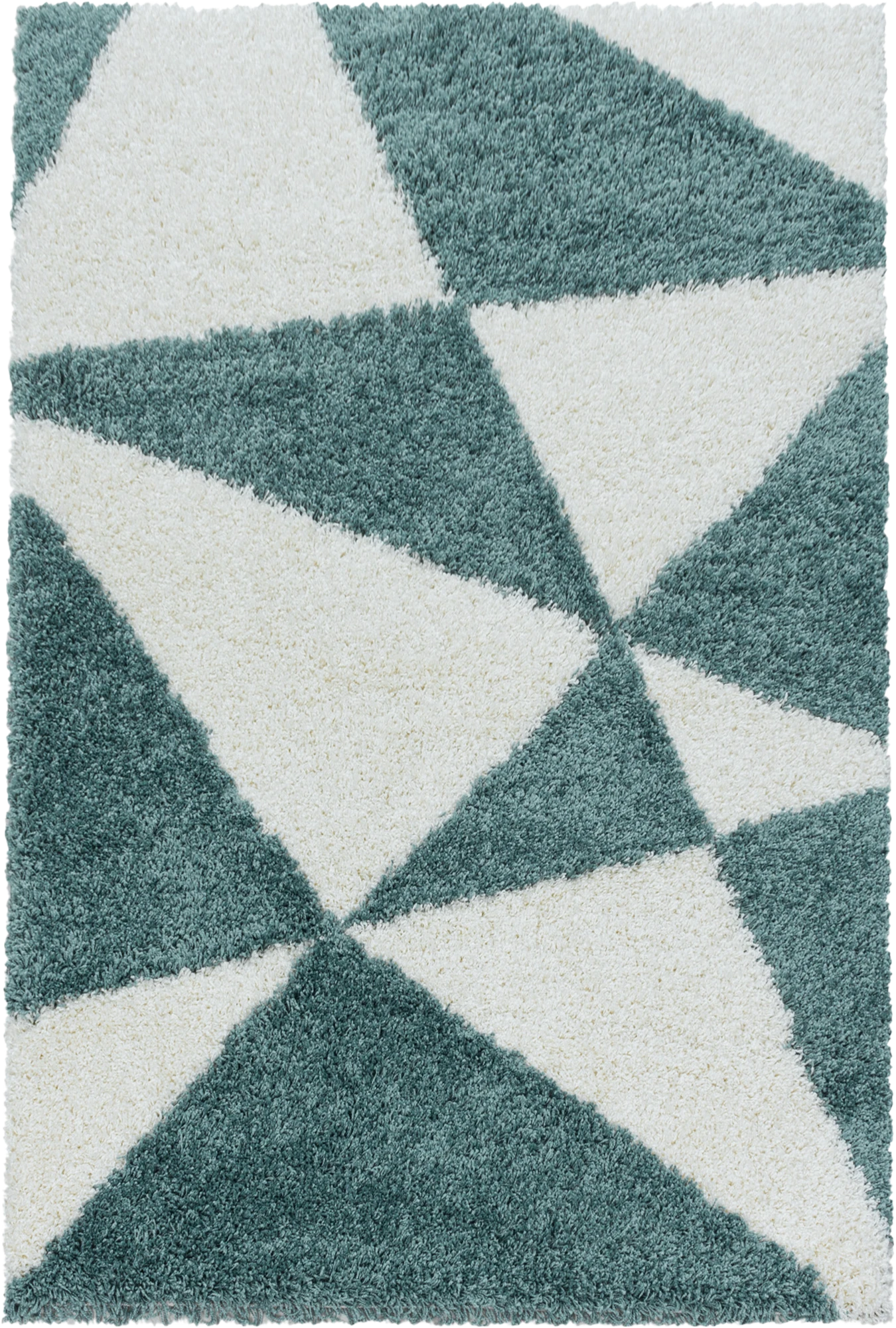 Eckiger Polygon-Teppich