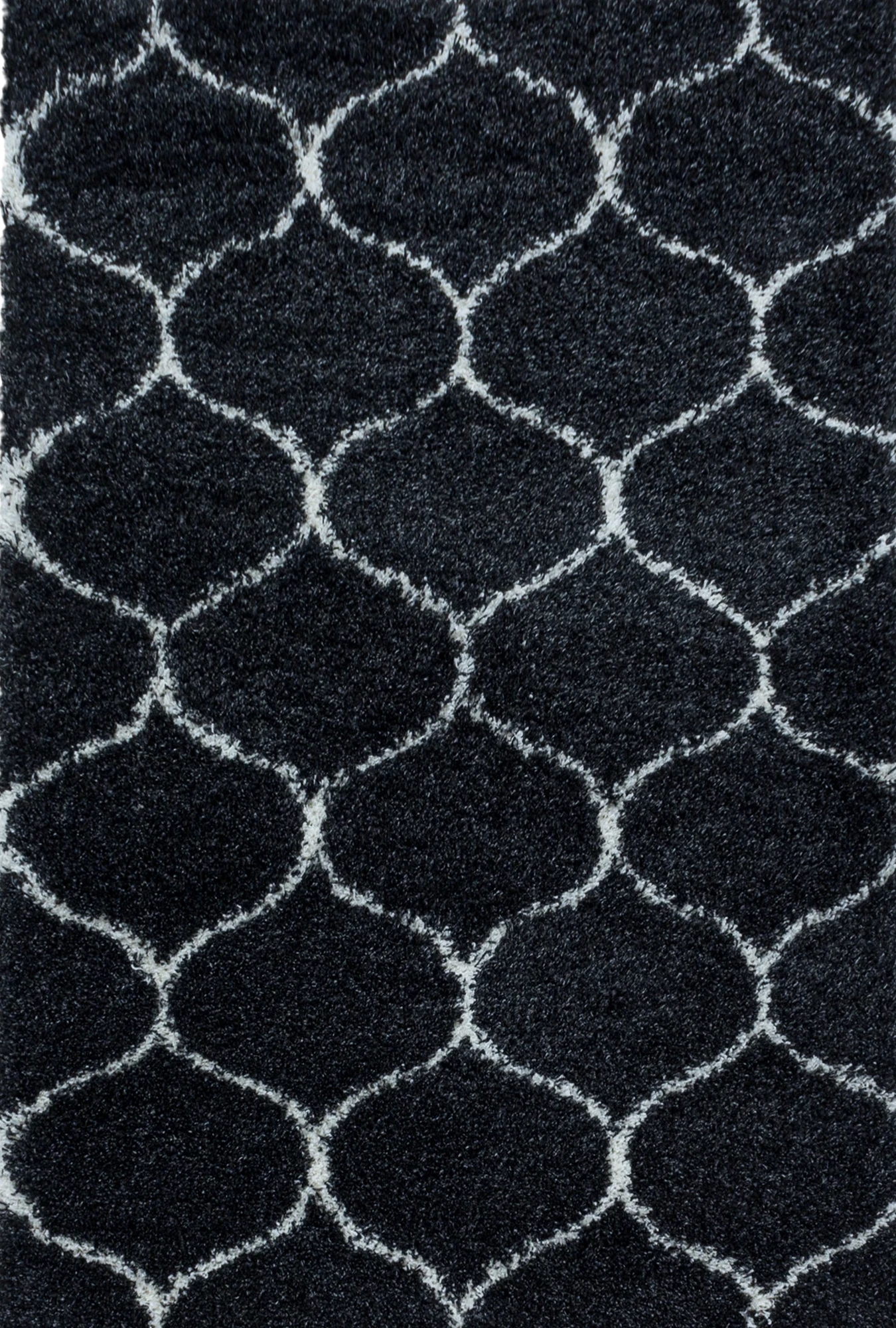 Moroccan Shaggy Rug | Anthracite