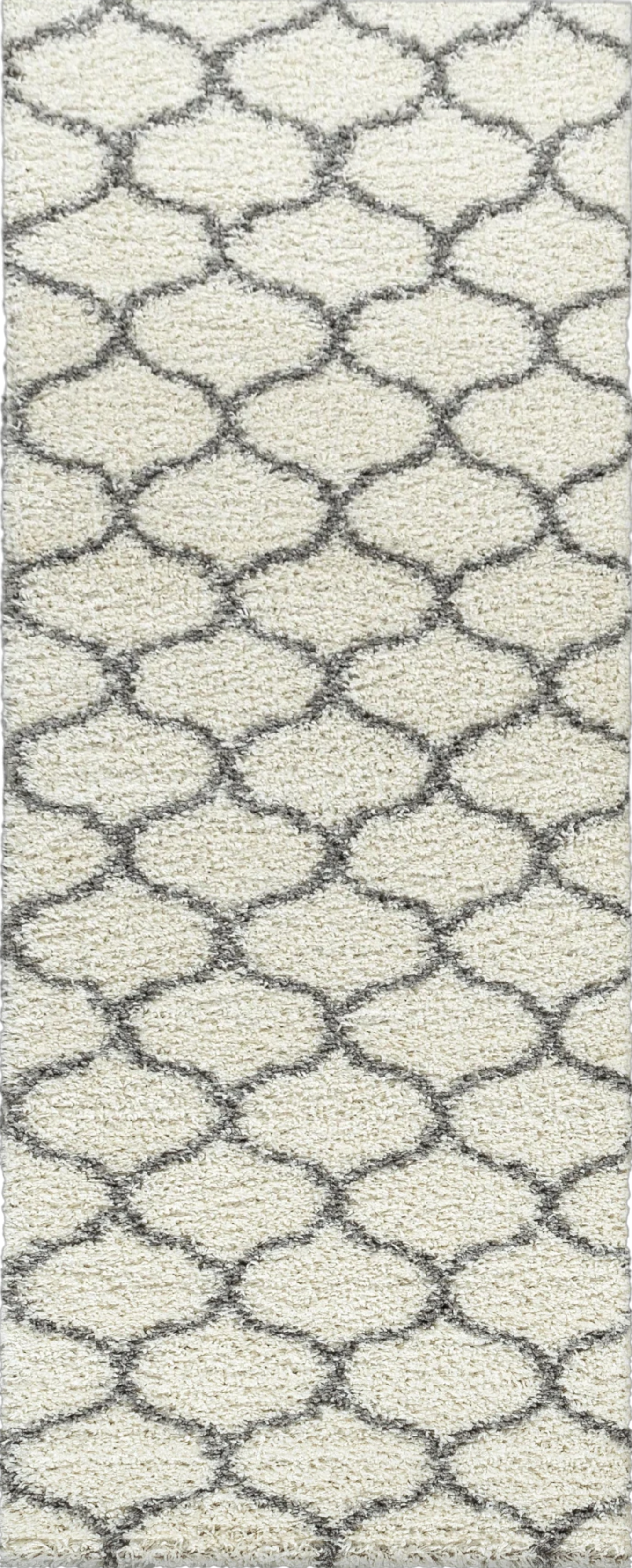 Moroccan Shaggy Rug | Cream