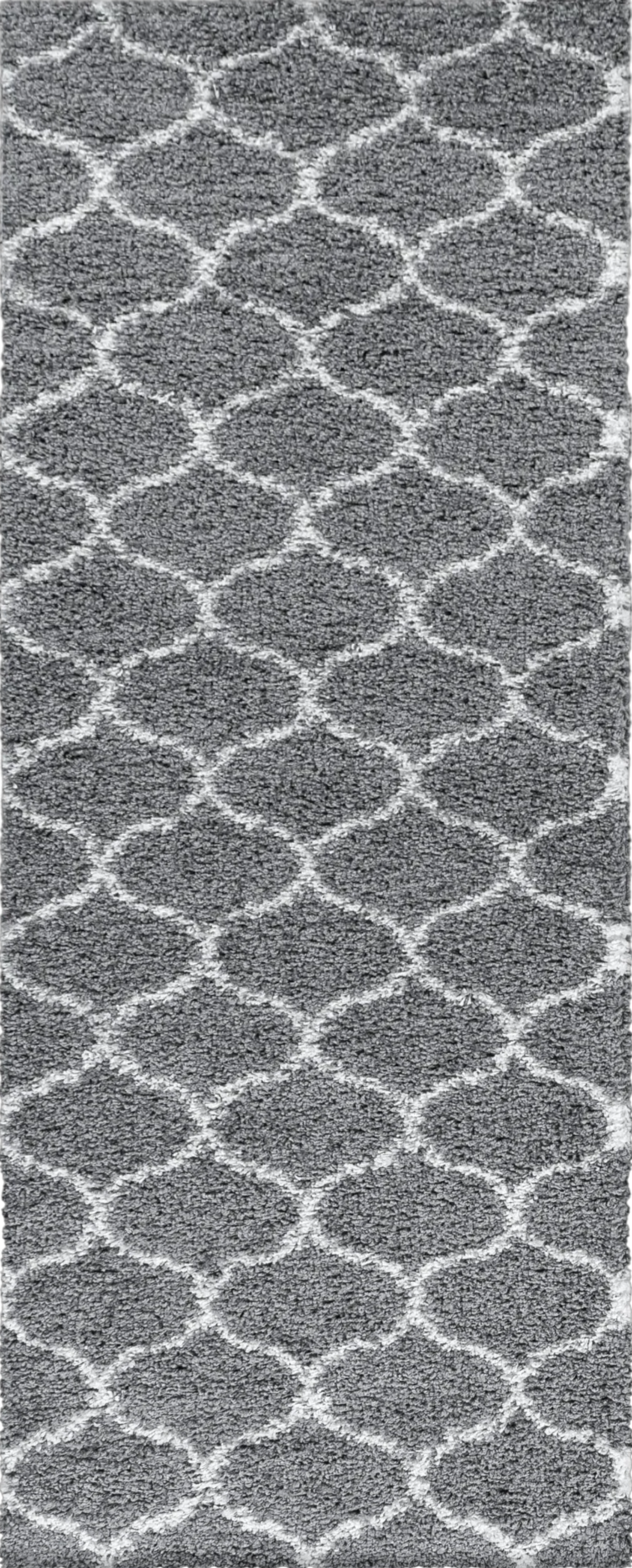Moroccan Shaggy Rug | Gray