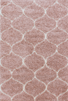 Moroccan Shaggy Rug | Pink Pink