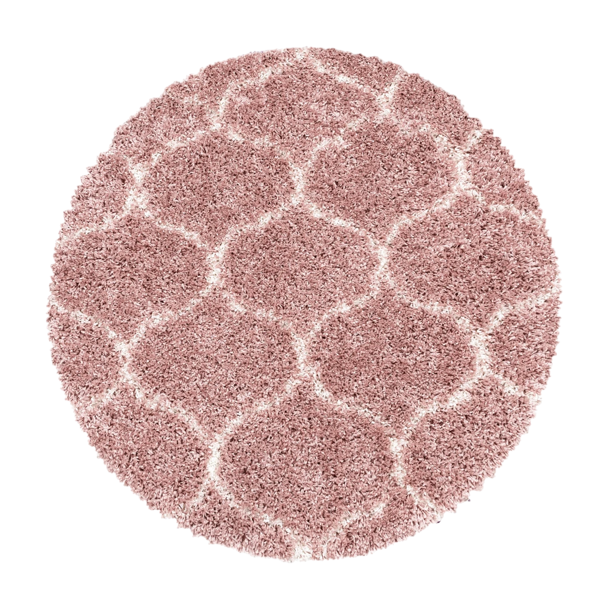 Moroccan Shaggy Rug | Pink