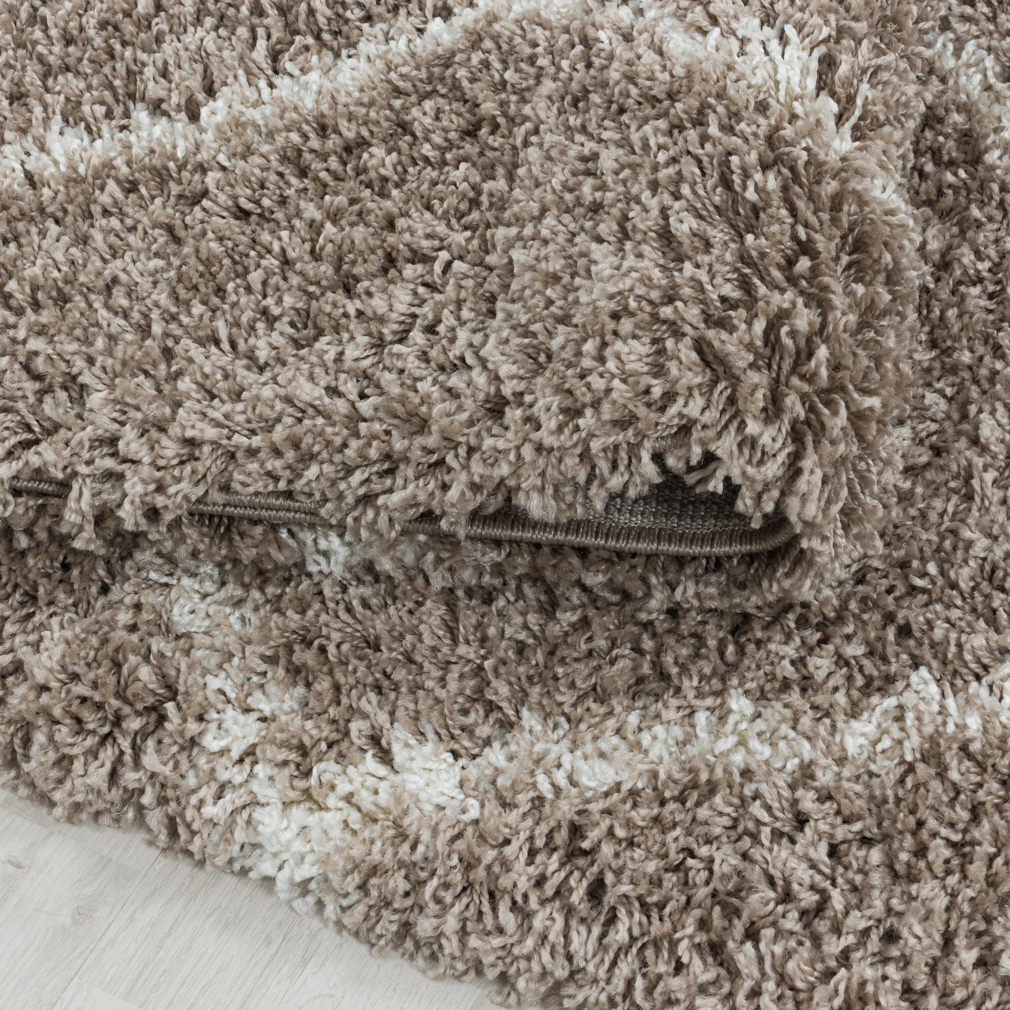 Geometric Polygon Rug | Beige