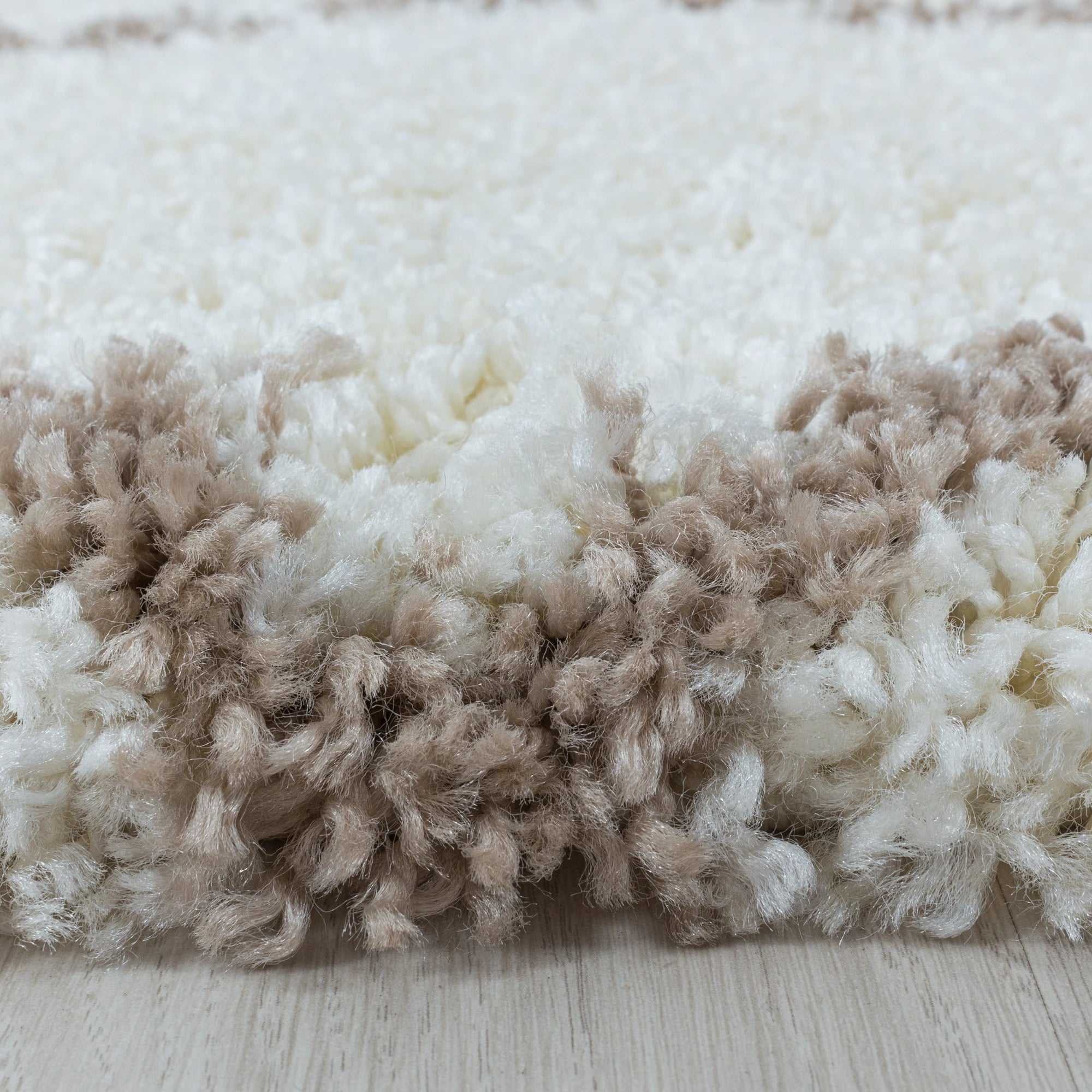 Geometric Polygon Rug | Cream