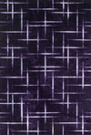 Striped Pinstripe Rug | Lila Violet / Purple