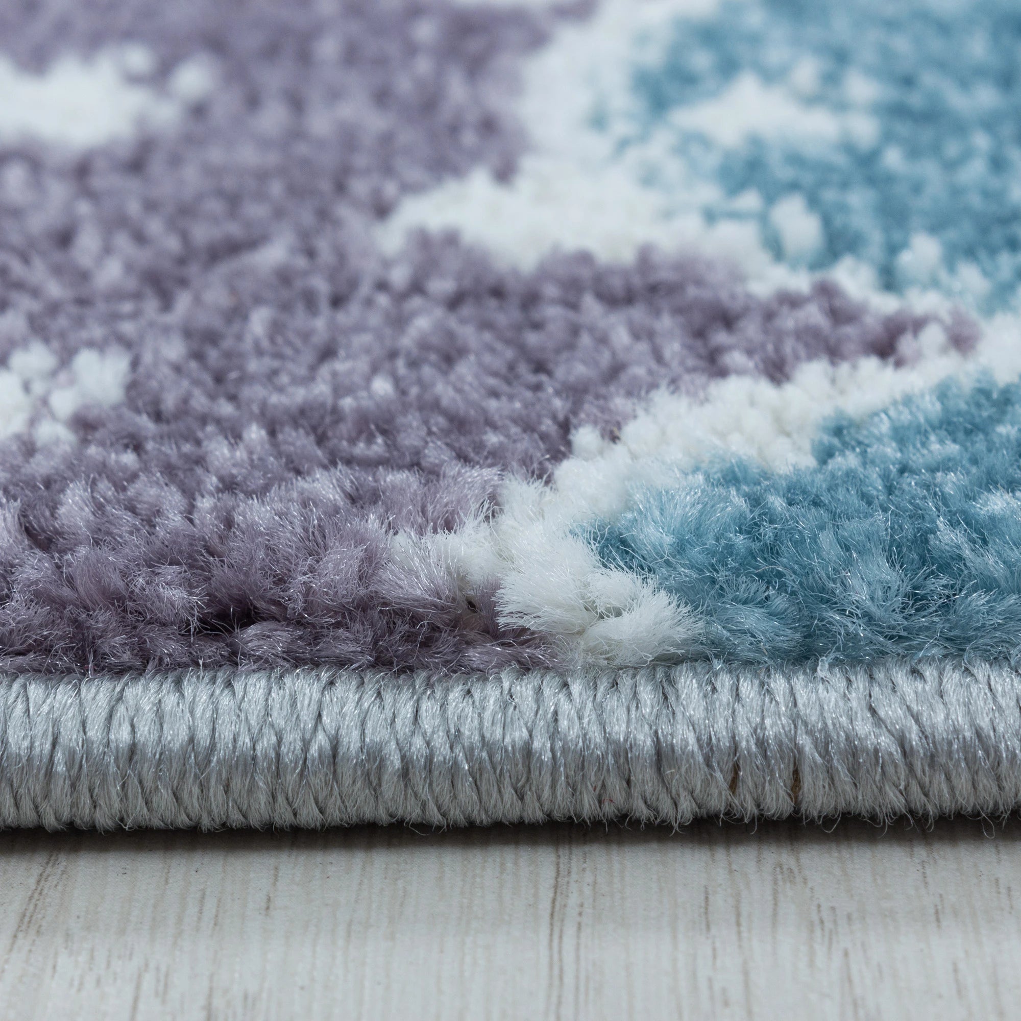 Moon And Stars Chic Kids Rug | Grey