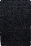 Minimalist Color Plain Cozy Shaggy | Anthracite Anthracite