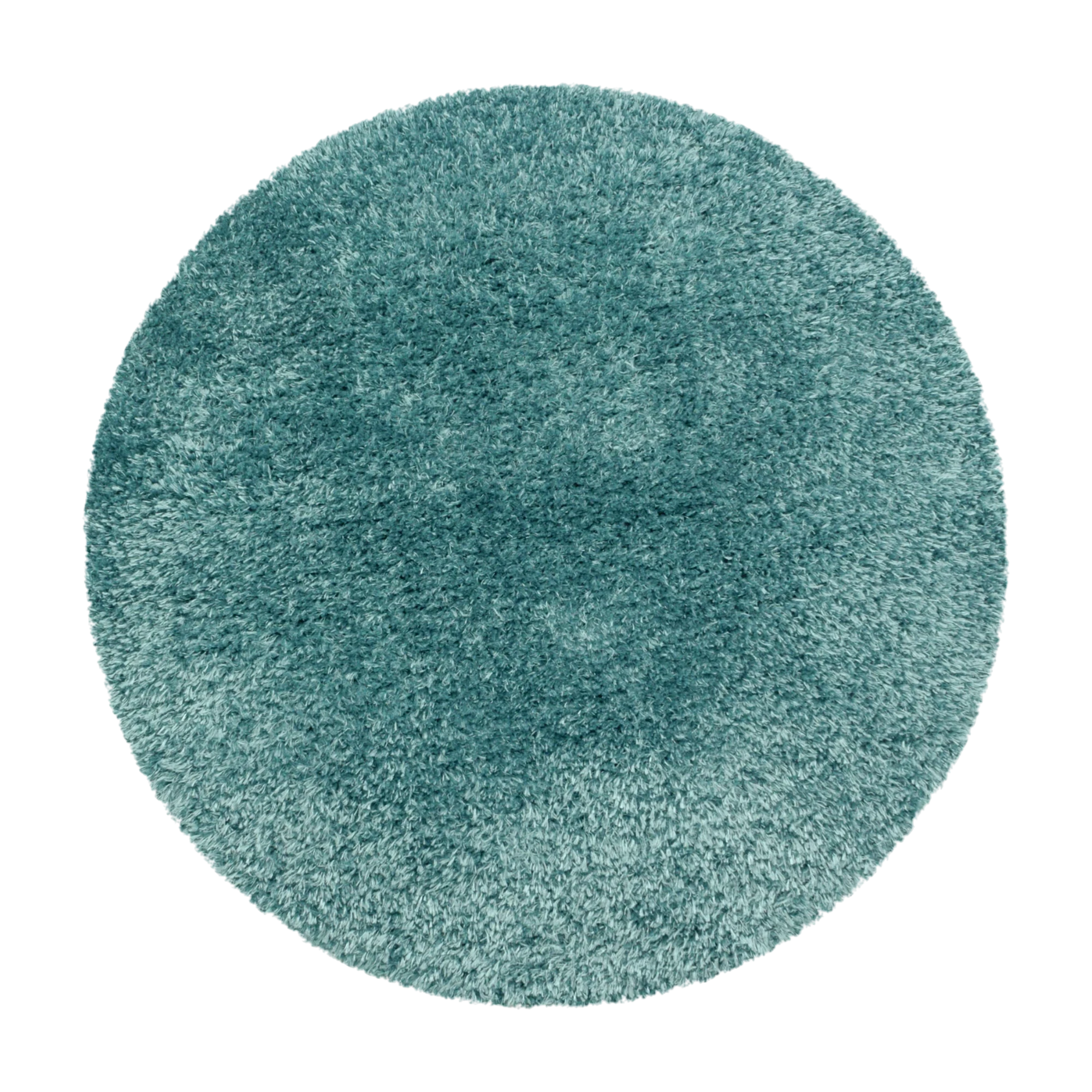 Plain Color Chic Shaggy Rug | Turquoise