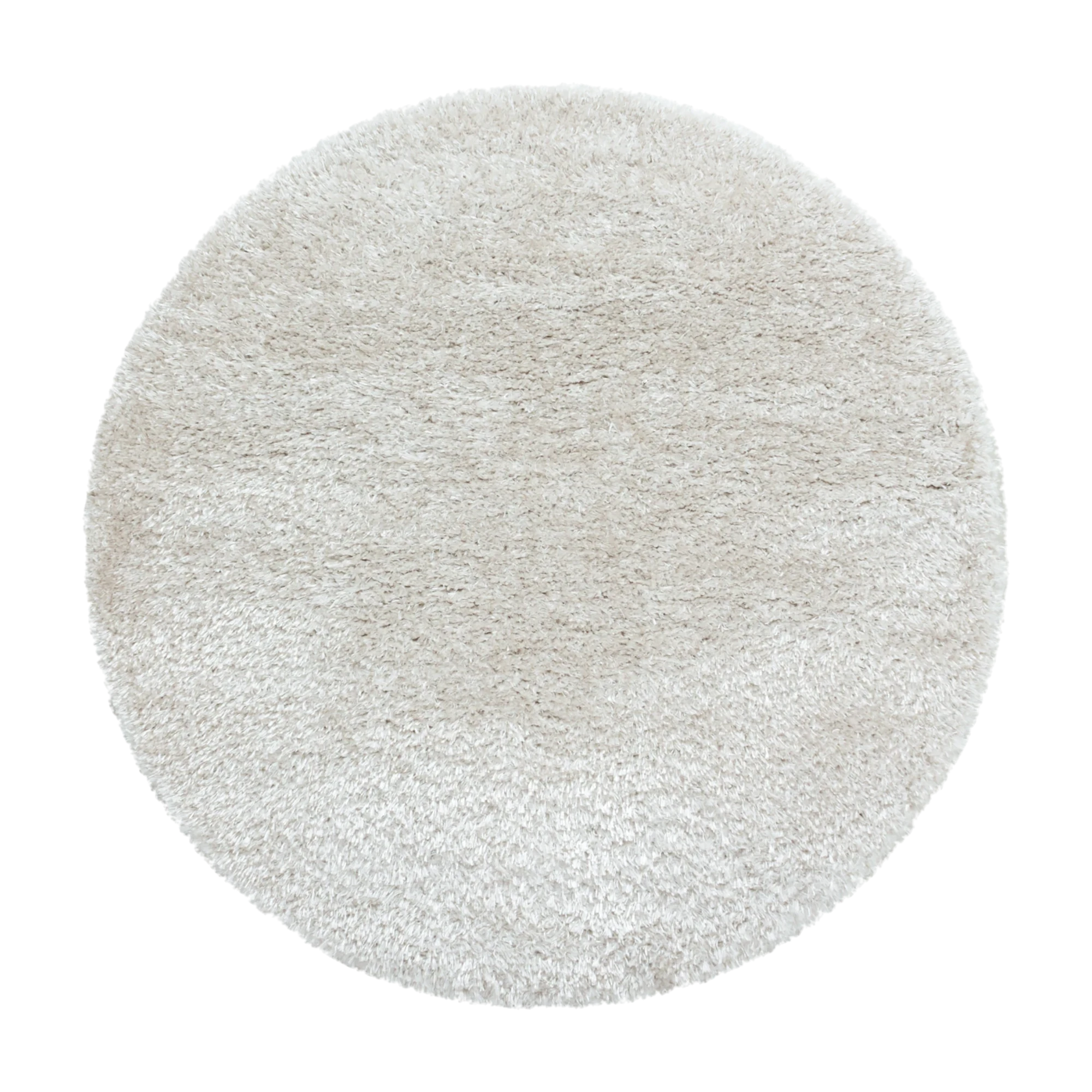 Plain Color Chic Shaggy Rug | Natural