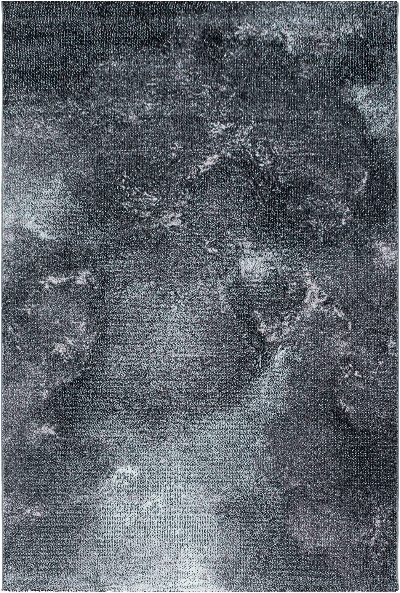 Moderner Teppich mit Ombre-Muster, Rosa