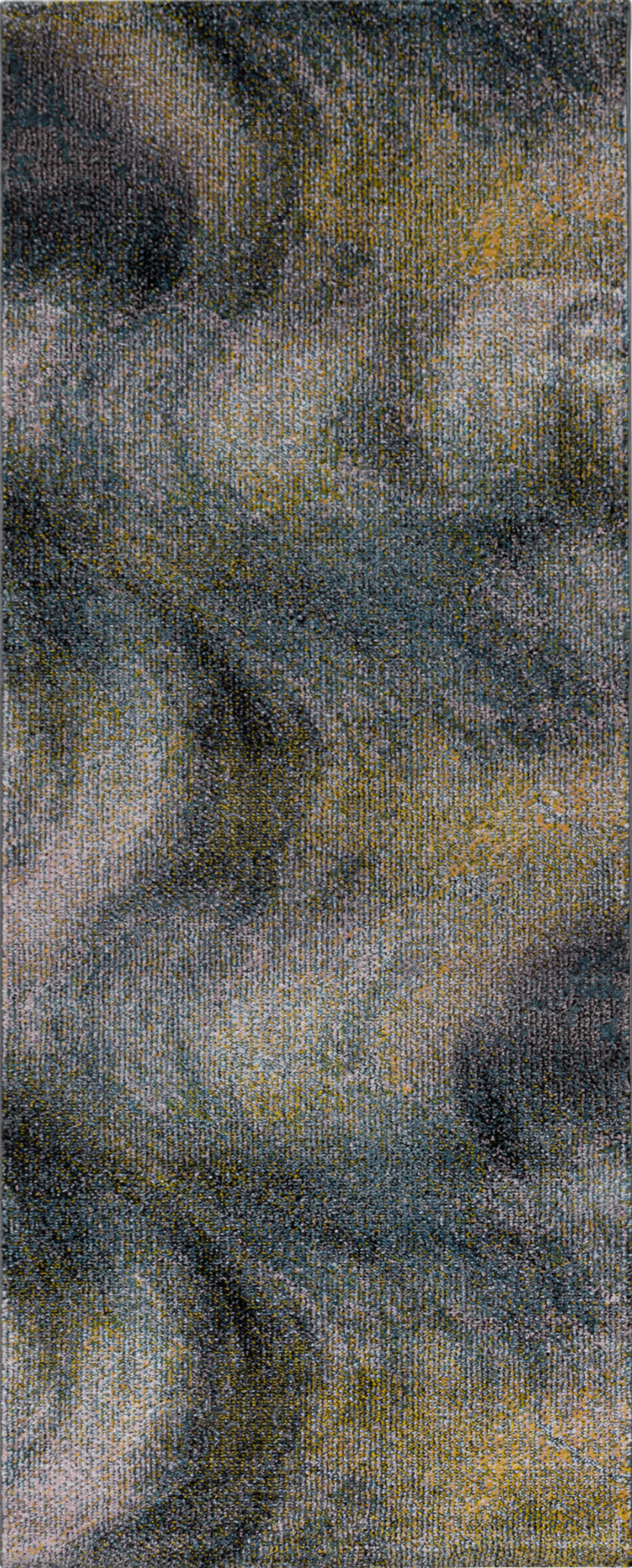 Abstract Distressed Surface Area Rug | Multi