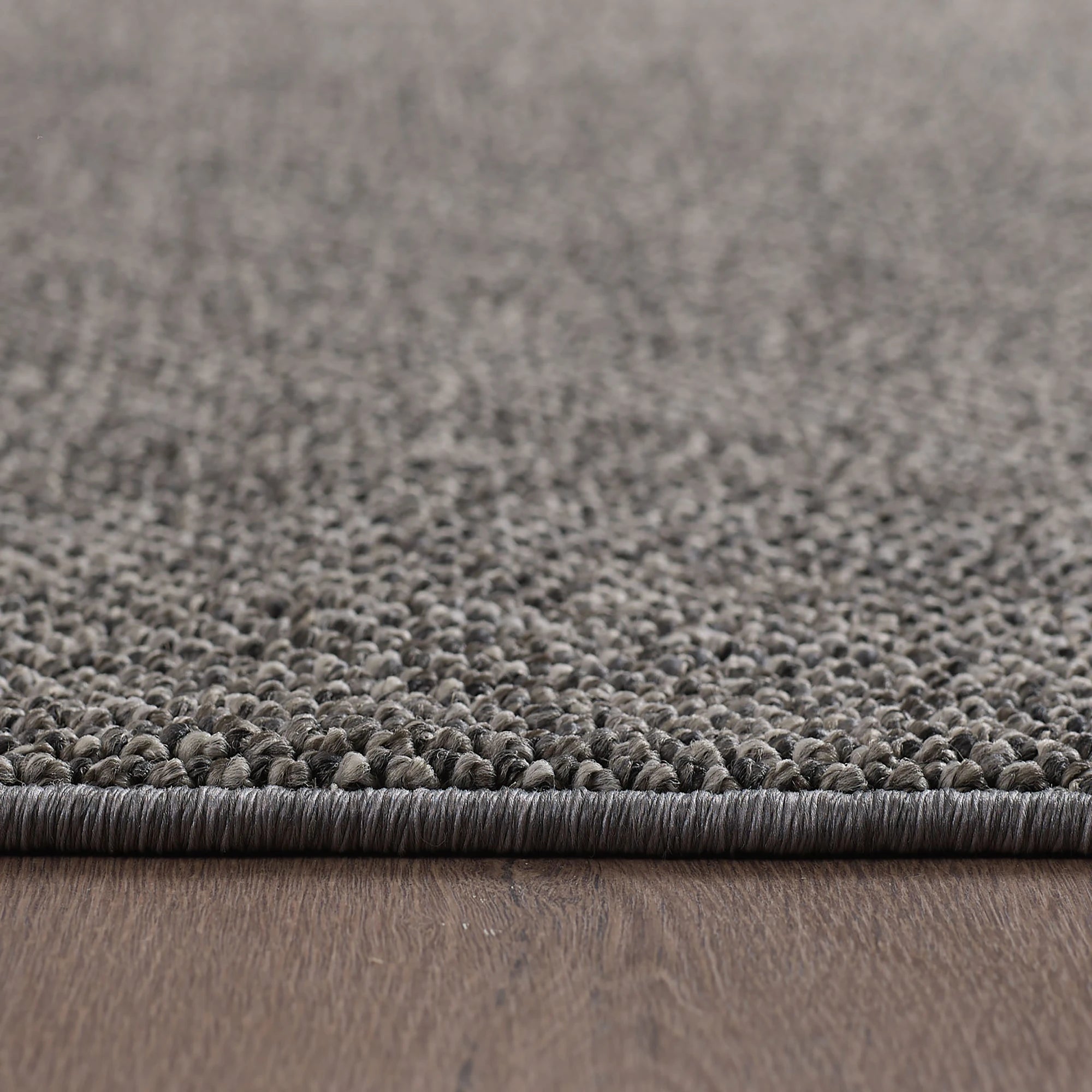 Soft Velvet Textured Rug | Gray