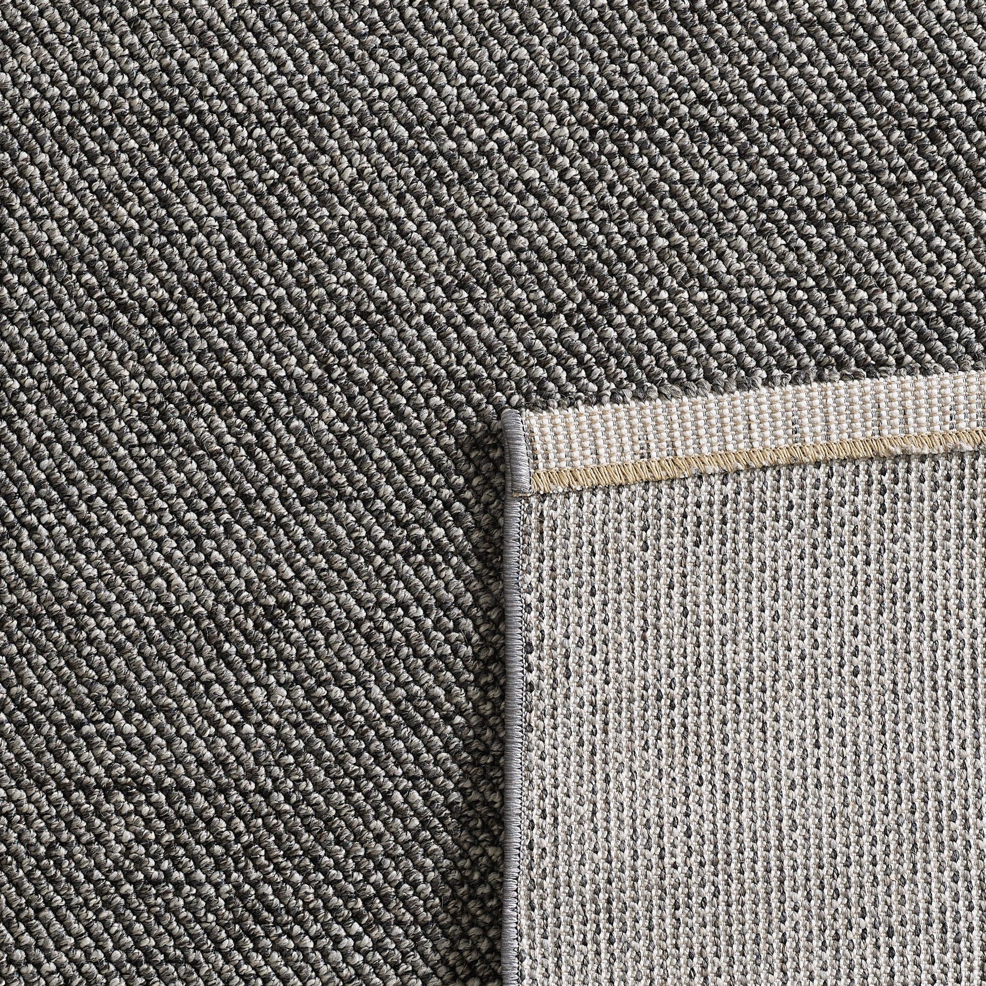 Soft Velvet Textured Rug | Gray
