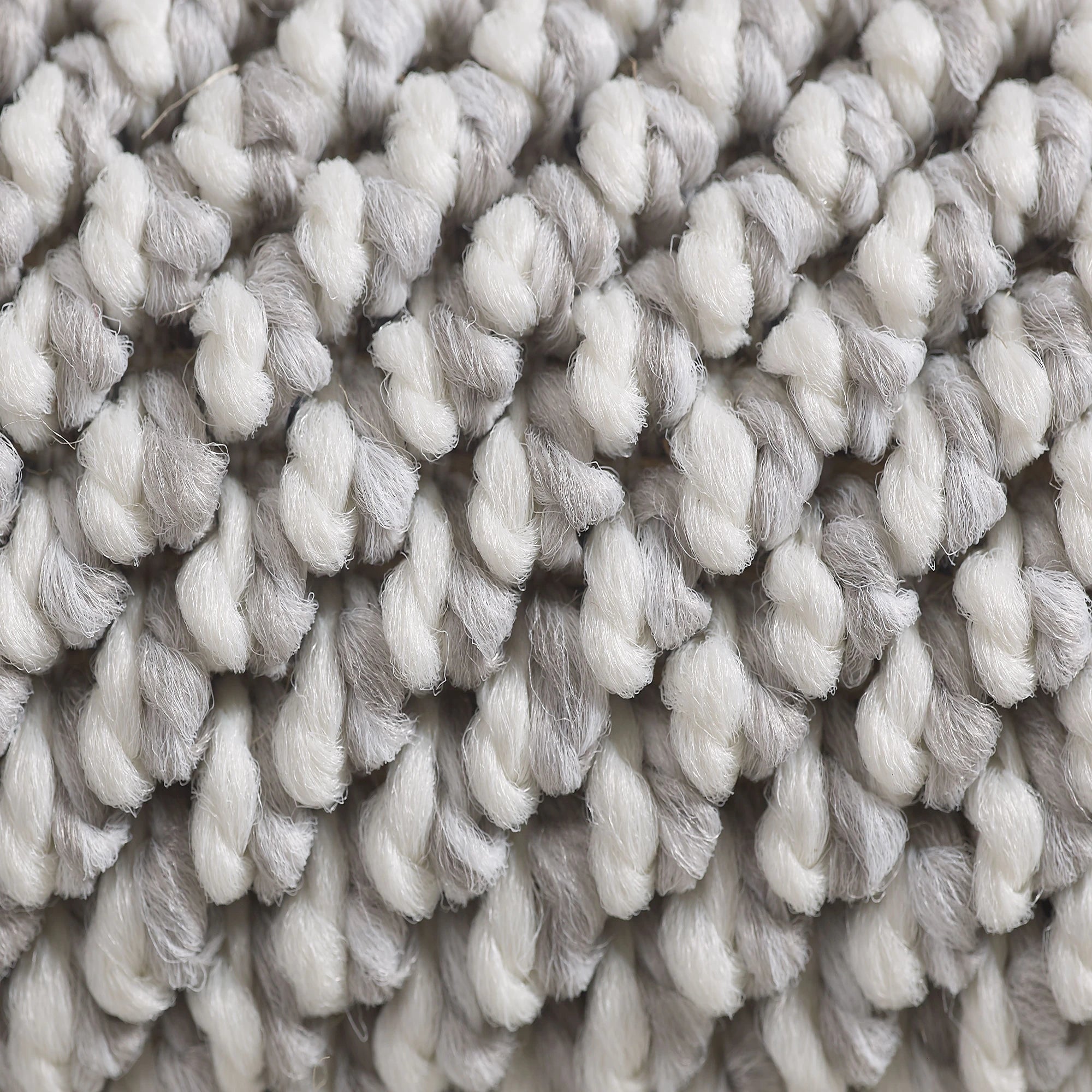 Soft Velvet Textured Rug | Silver