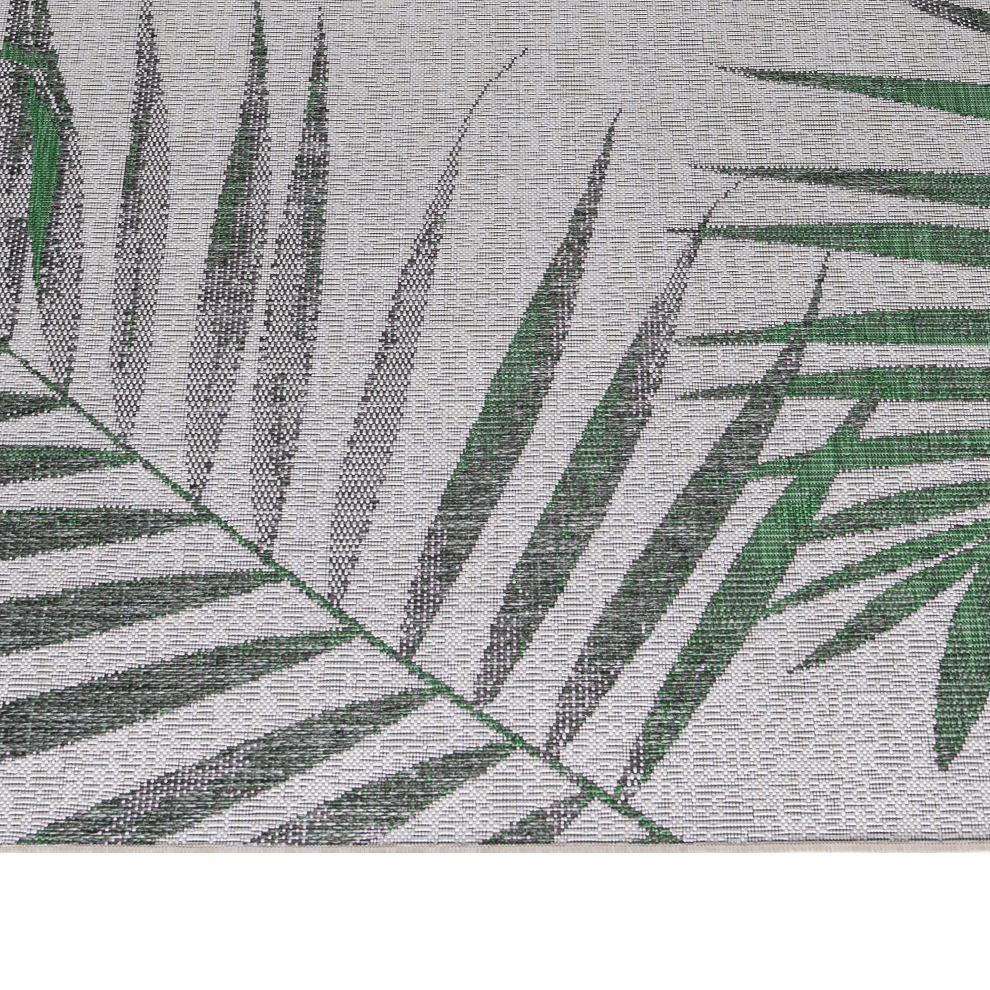 Palm Chic Patio Rug | Green