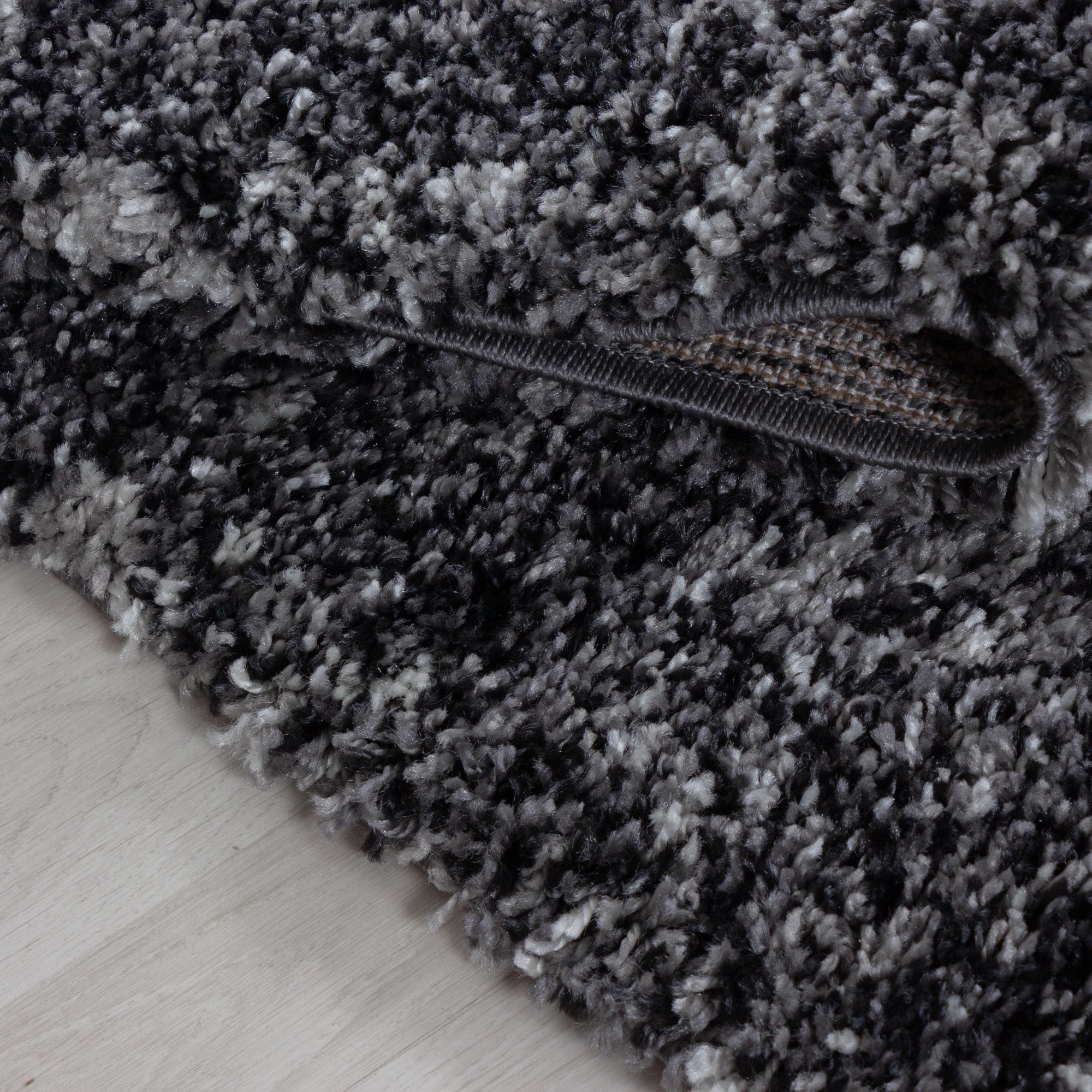 Marled Cozy Area Rug | Anthracite