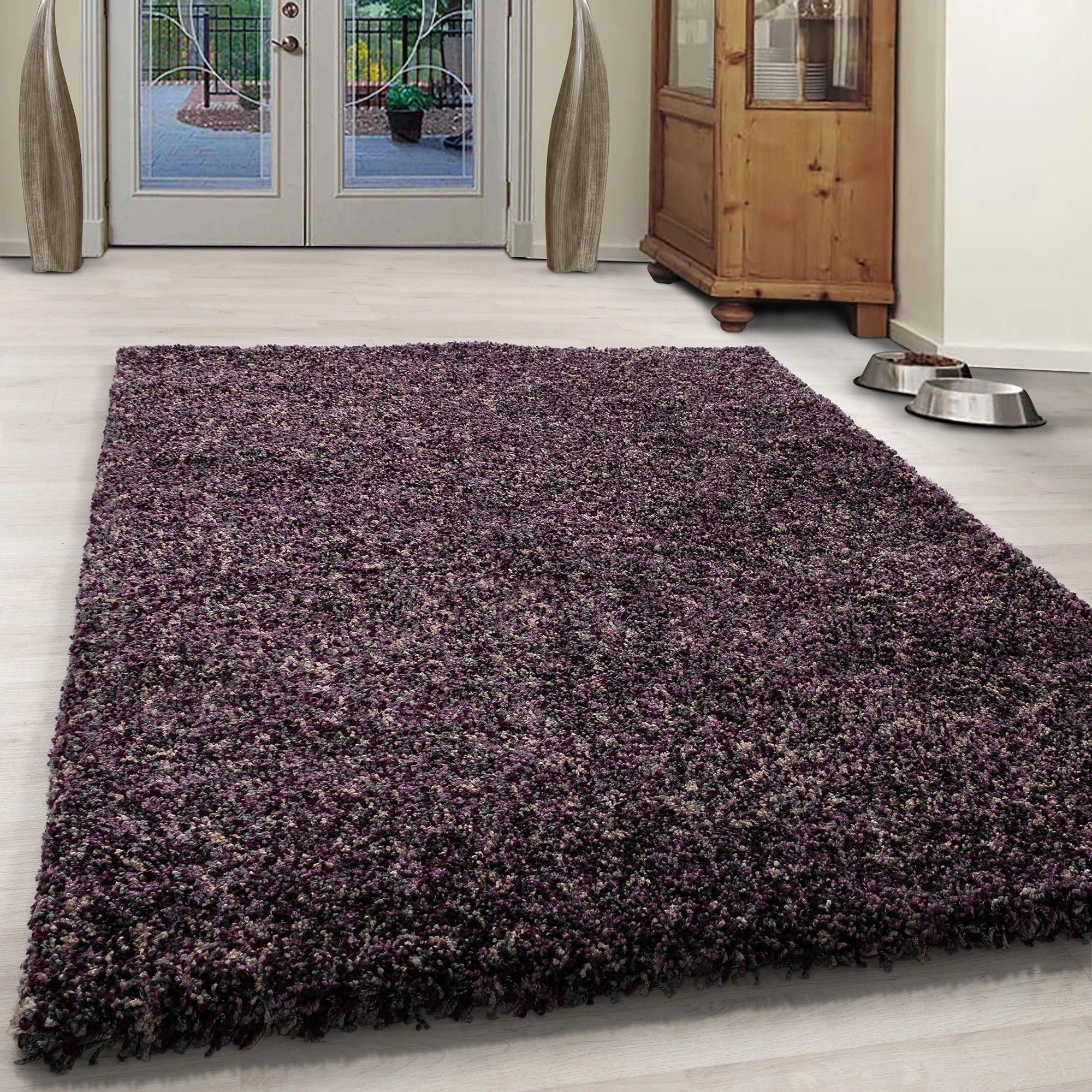 Marled Cozy Area Rug | Violet