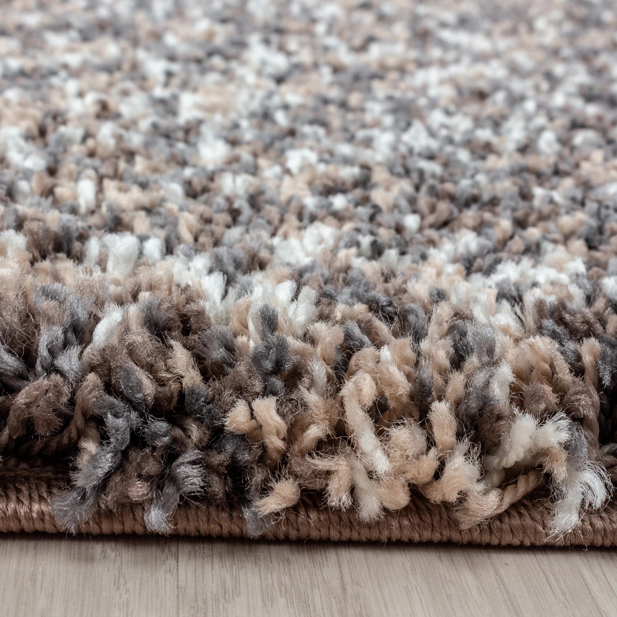 Marled Cozy Area Rug | Taupe