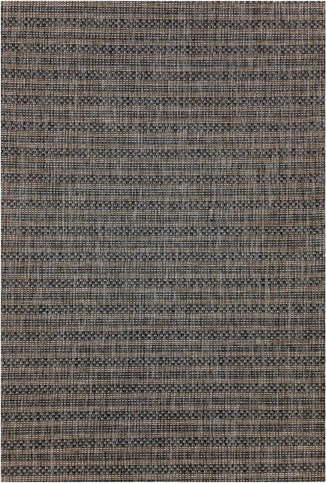 Vintage Jute Weave Rug | Black