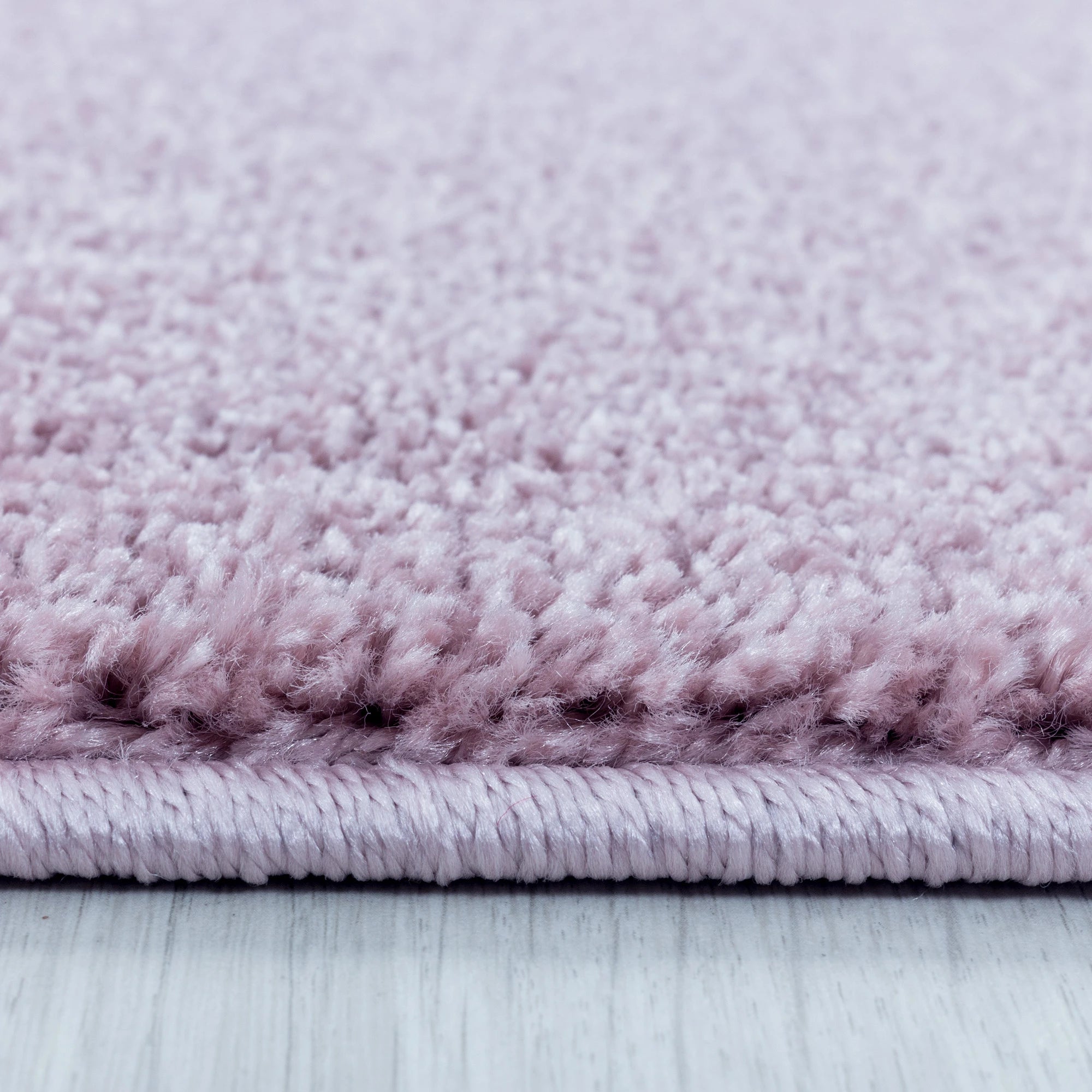 Soft Velvet Look Plain Area Rug | Lila