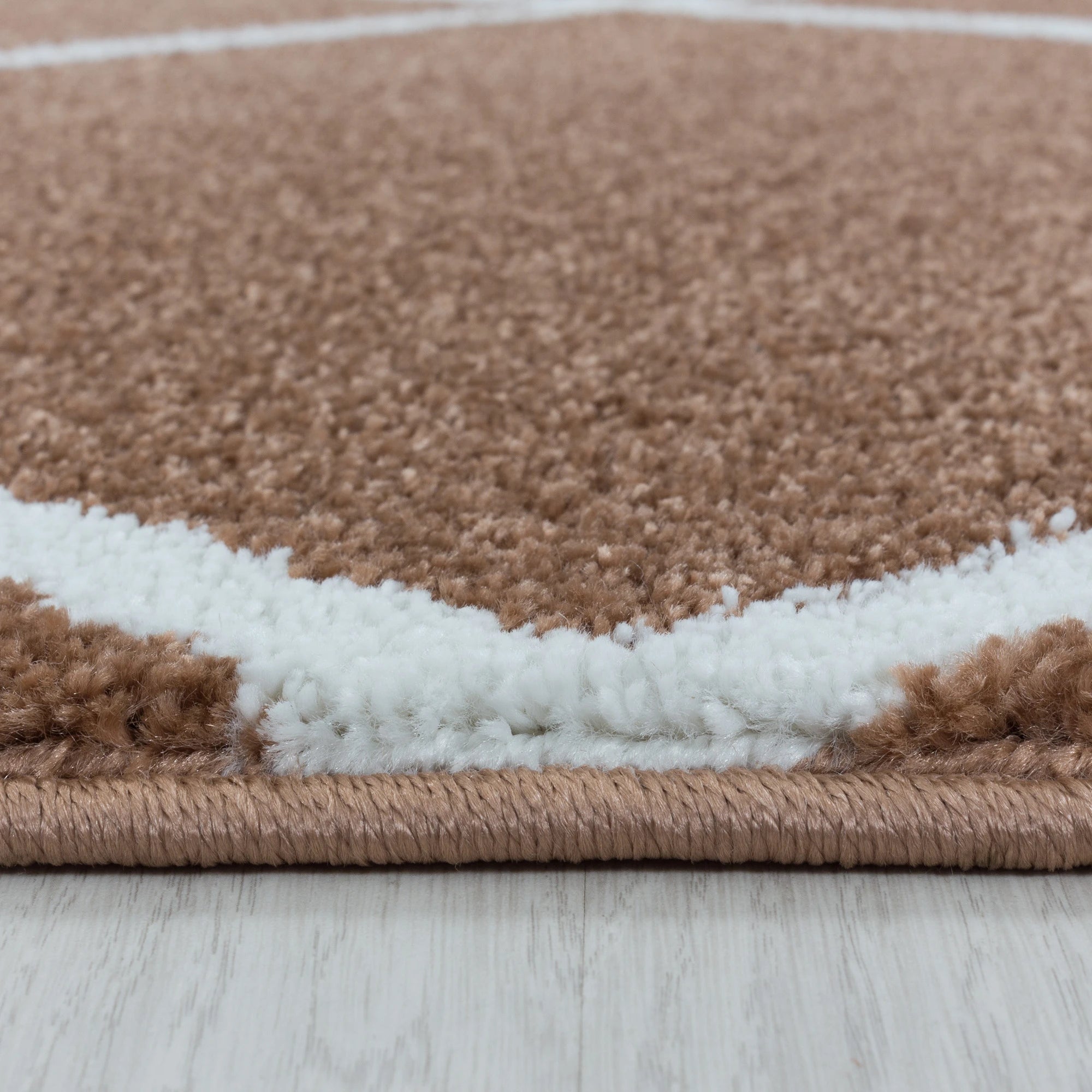 Diamond Cozy Geometric | Copper Rug