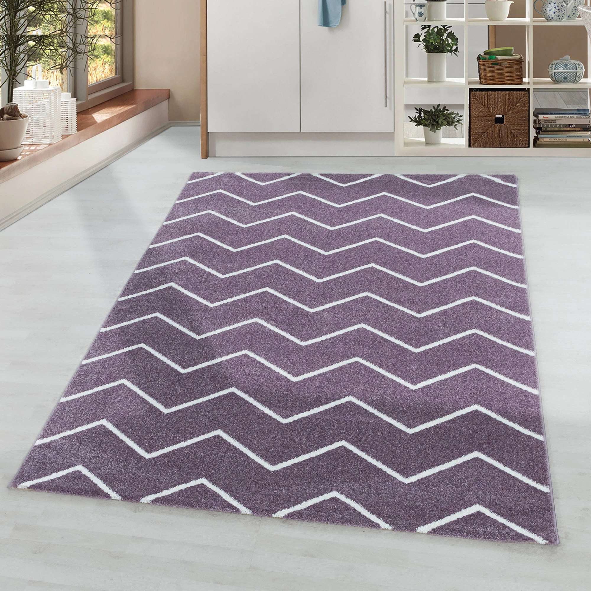 Chevron Zigzag Pattern | Lila Rug
