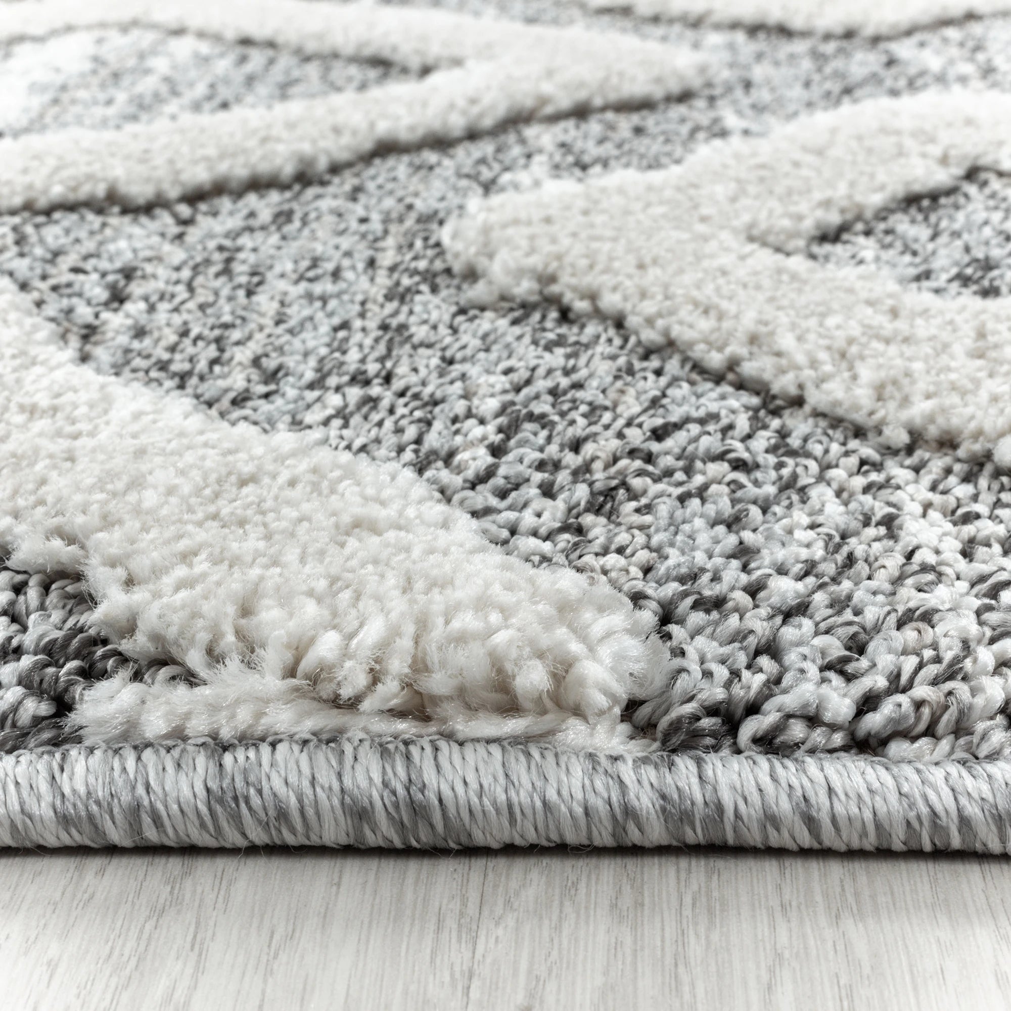 Bohemian Chic Rug Modern | Gray