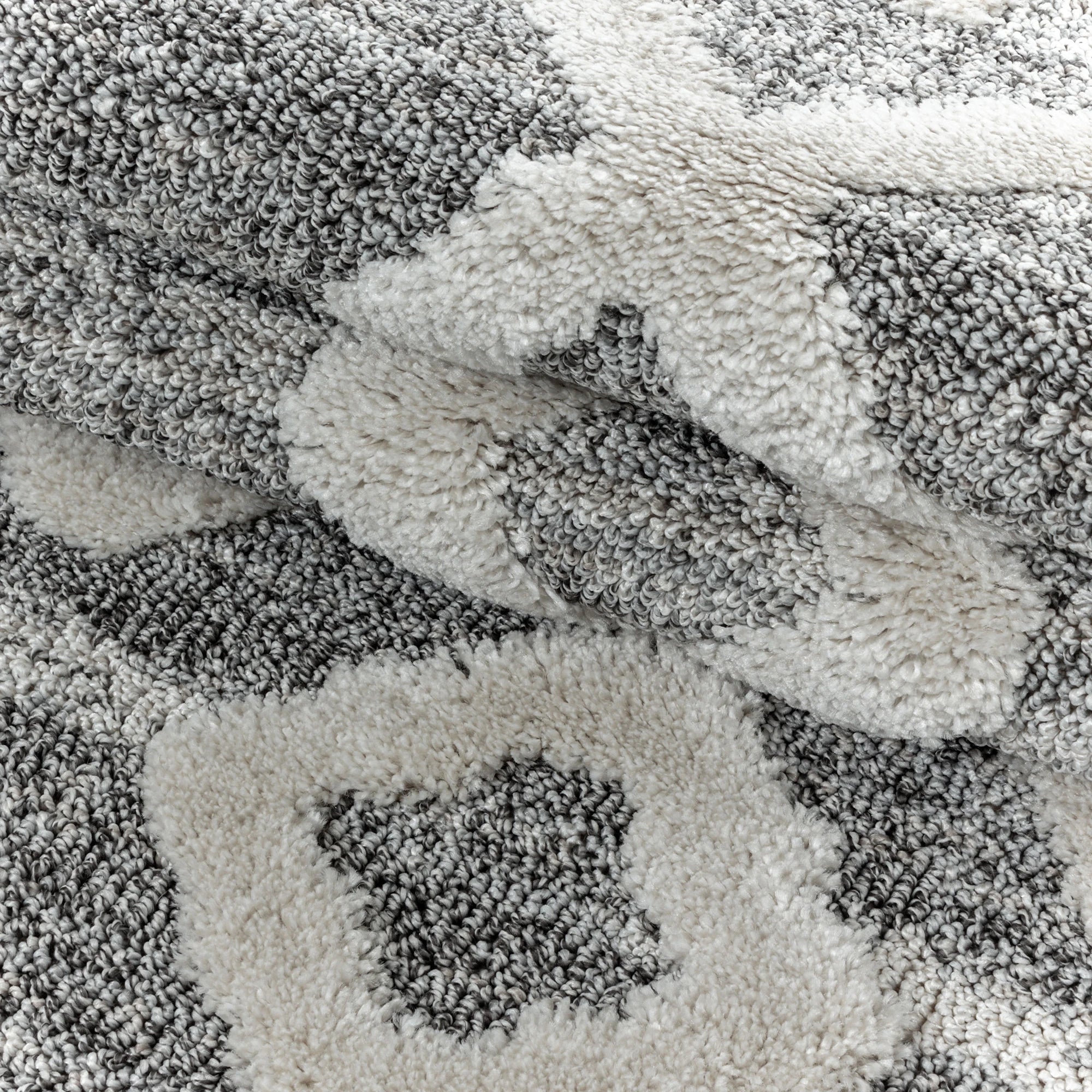 Bohemian Chic Rug Modern | Gray