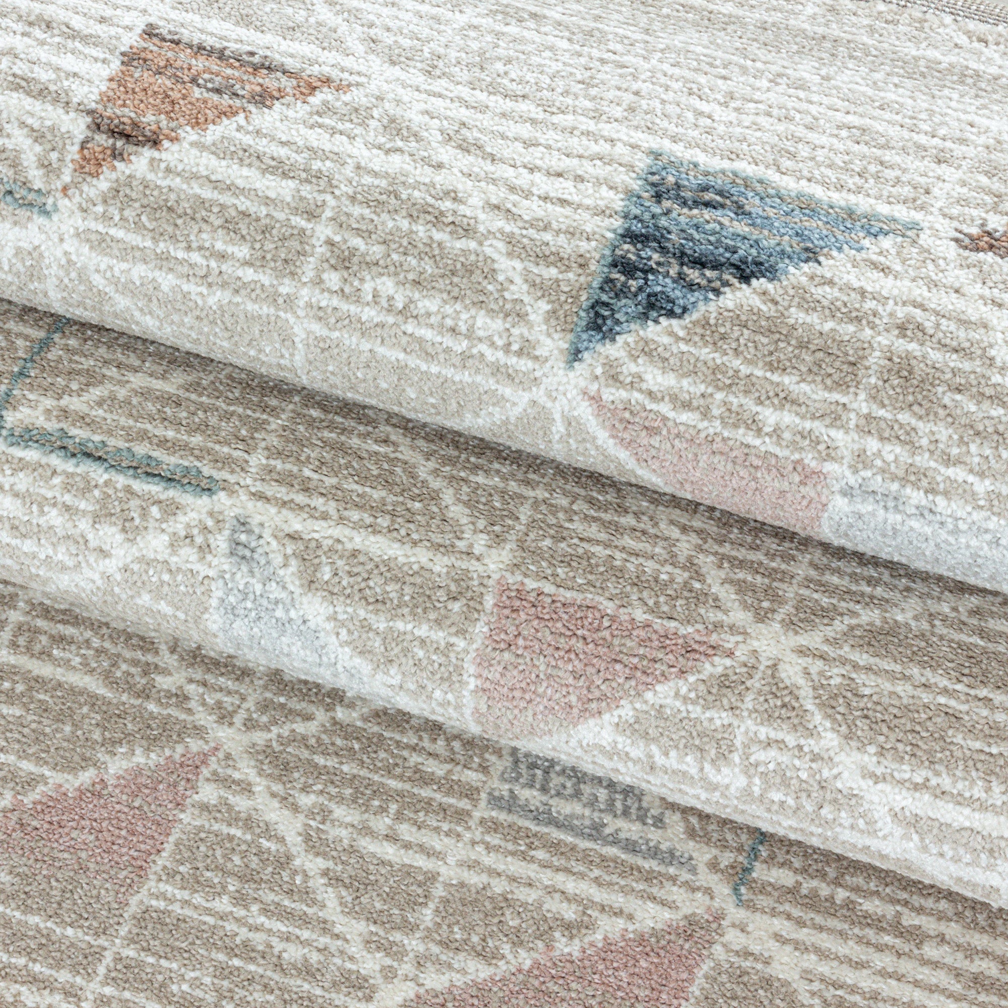Triangle Vintage Modern Rug | Multi