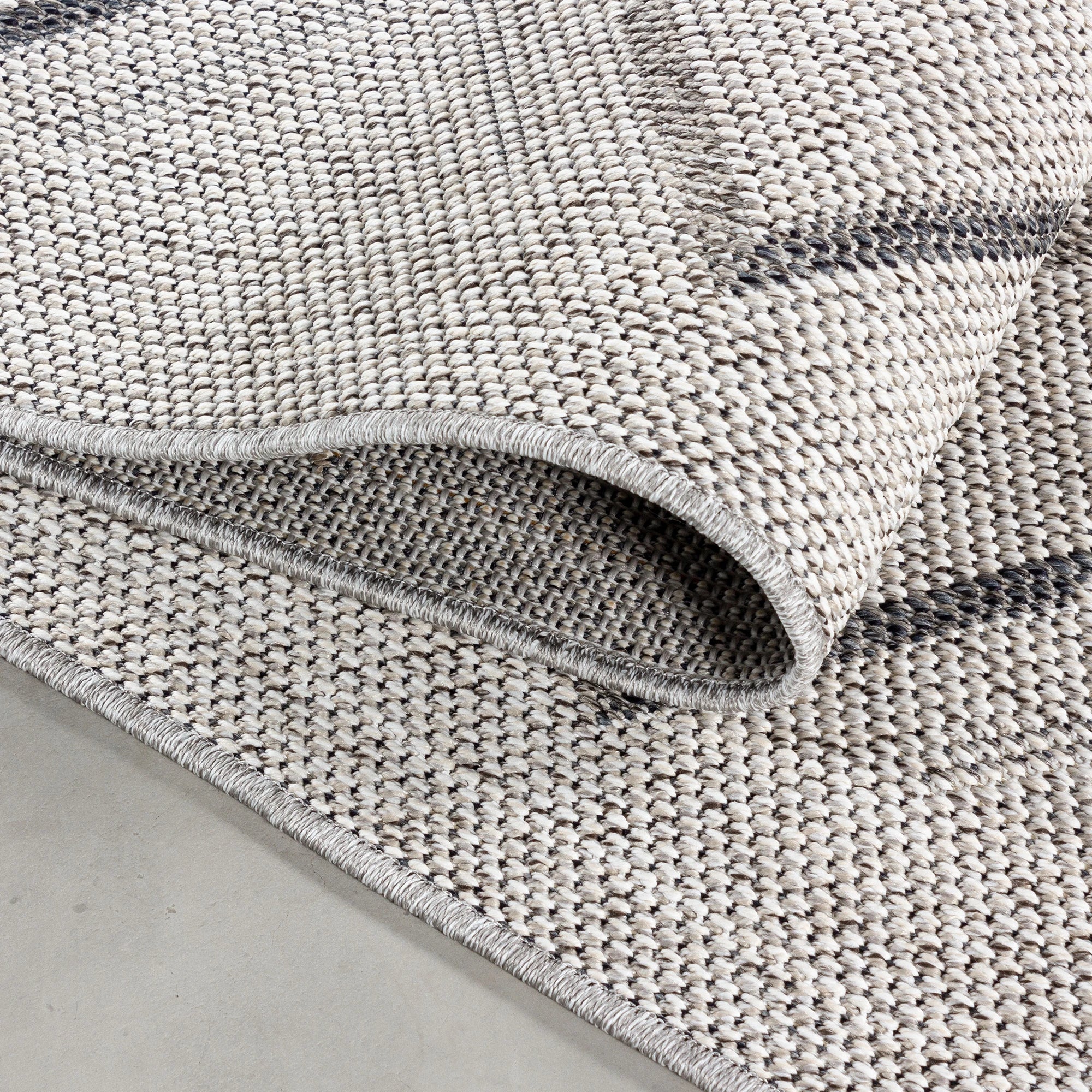 Boho Zigzag Carpet | Cream