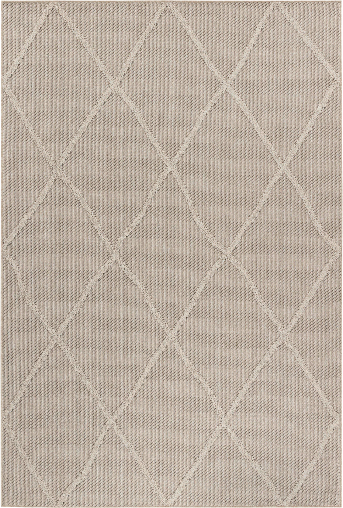 Bohemian Premium Patio Rug Modern | Beige