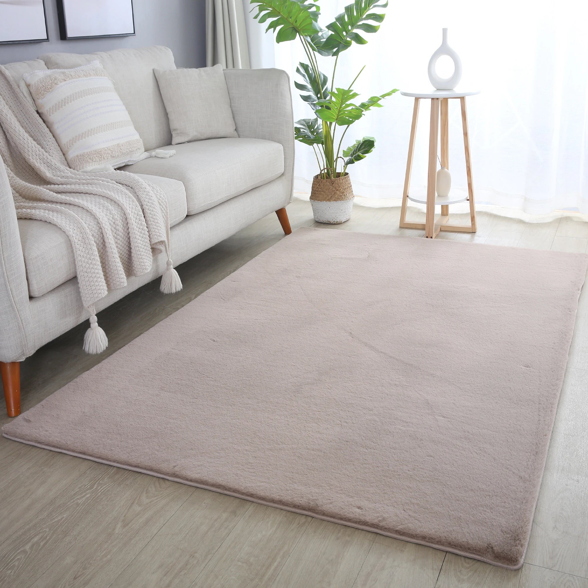Cozy & Soft Fluffy Rug | Beige