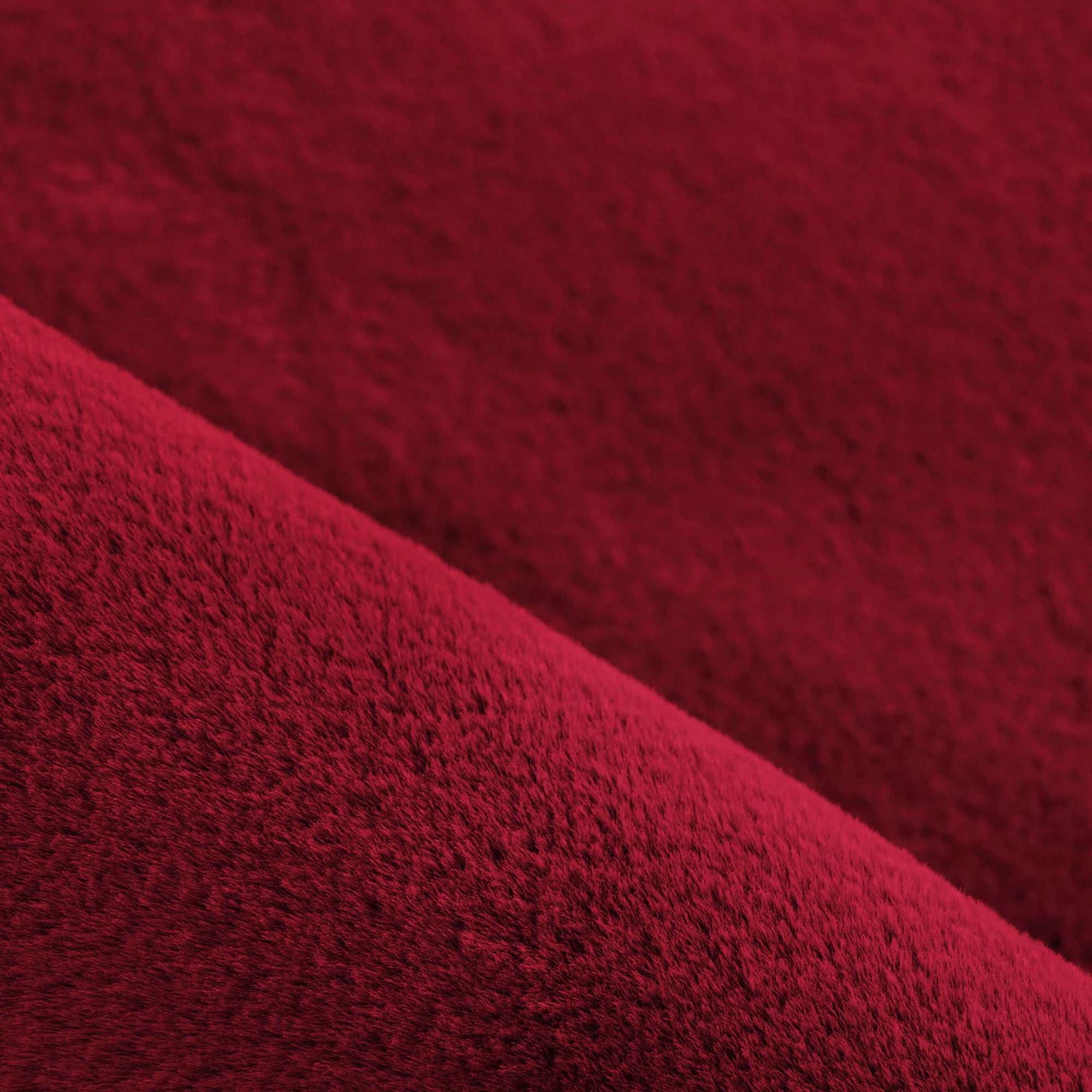 Cozy & Soft Fluffy Rug | Red