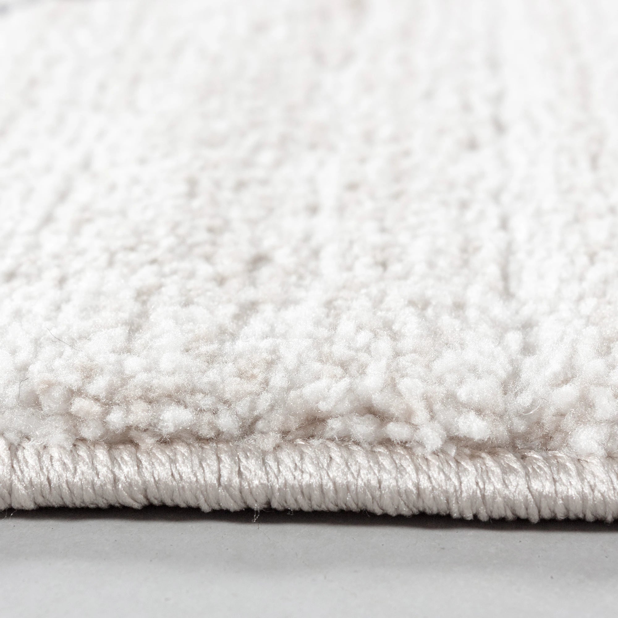 Boho Berber Style Geometric Lattice Rug | Cream